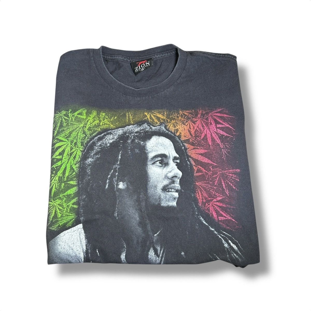 Zion Rootswear Zion Rootswear Bob Marley 2009 Graphic Tshirt Sz 2X - "Joey" Size US XXL / EU 58 / 5 - 1 Thumbnail