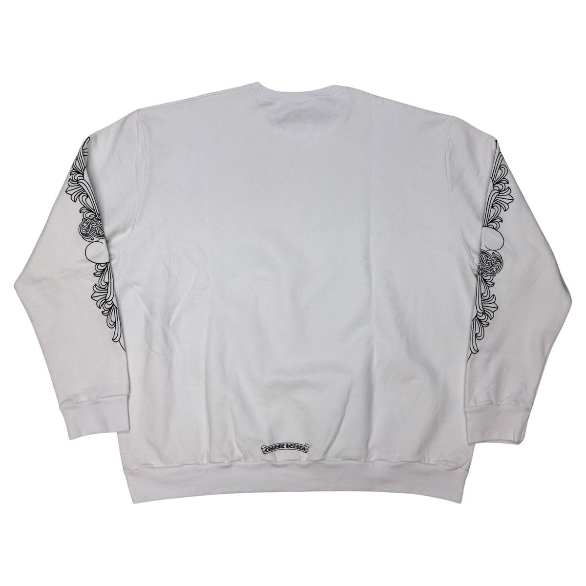 トップス Chrome Hearts LOVE YOU CREW SWEATSHIRT Chrome Hearts Love You Floral Heart Crewneck Sweatshirt