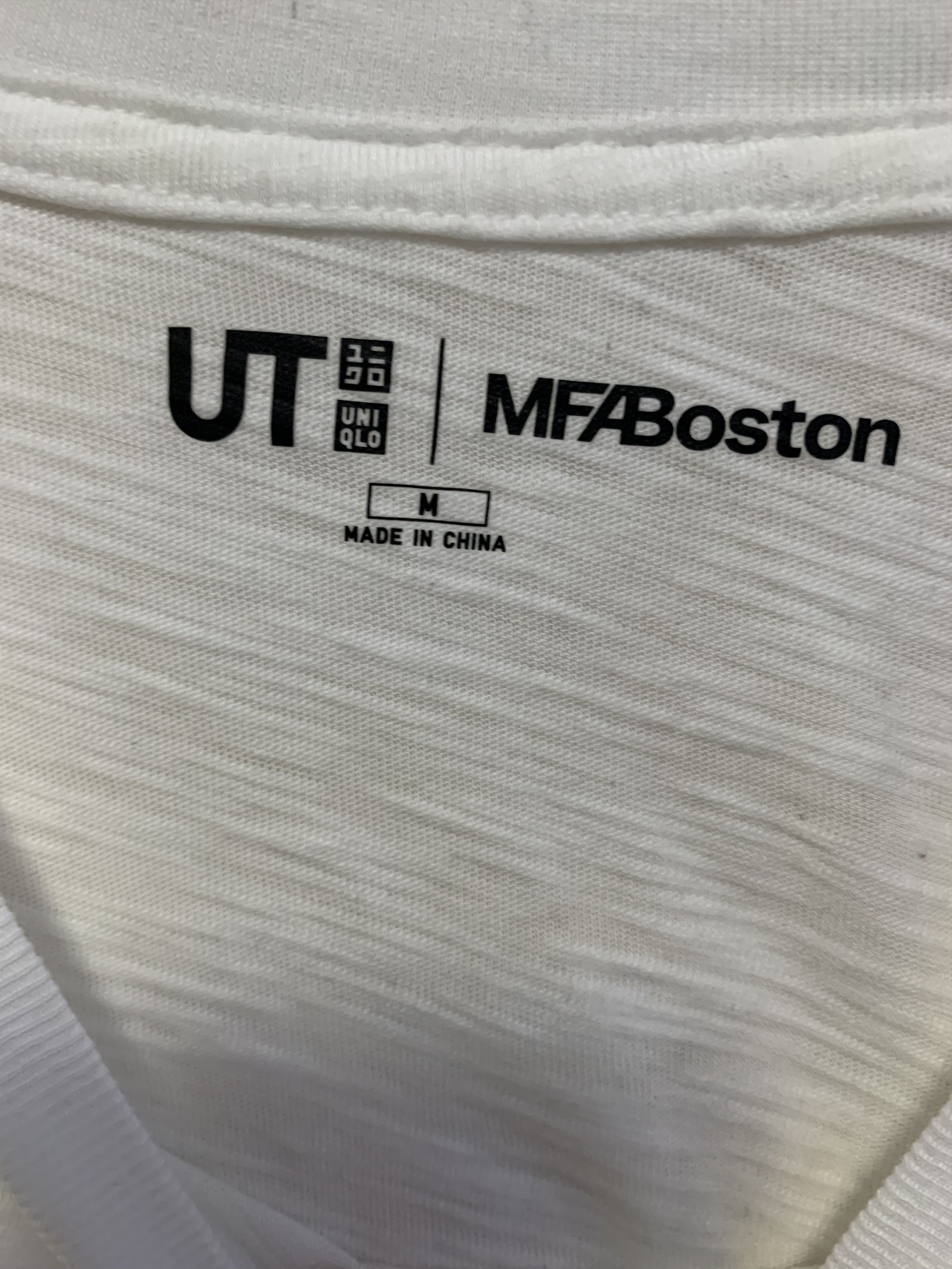 Uniqlo UNIQLO BFA Boston Museum Collab T Shirt ⊛ WHT/BLU/MLT ⊛ New Size US M / EU 48-50 / 2 - 5 Thumbnail
