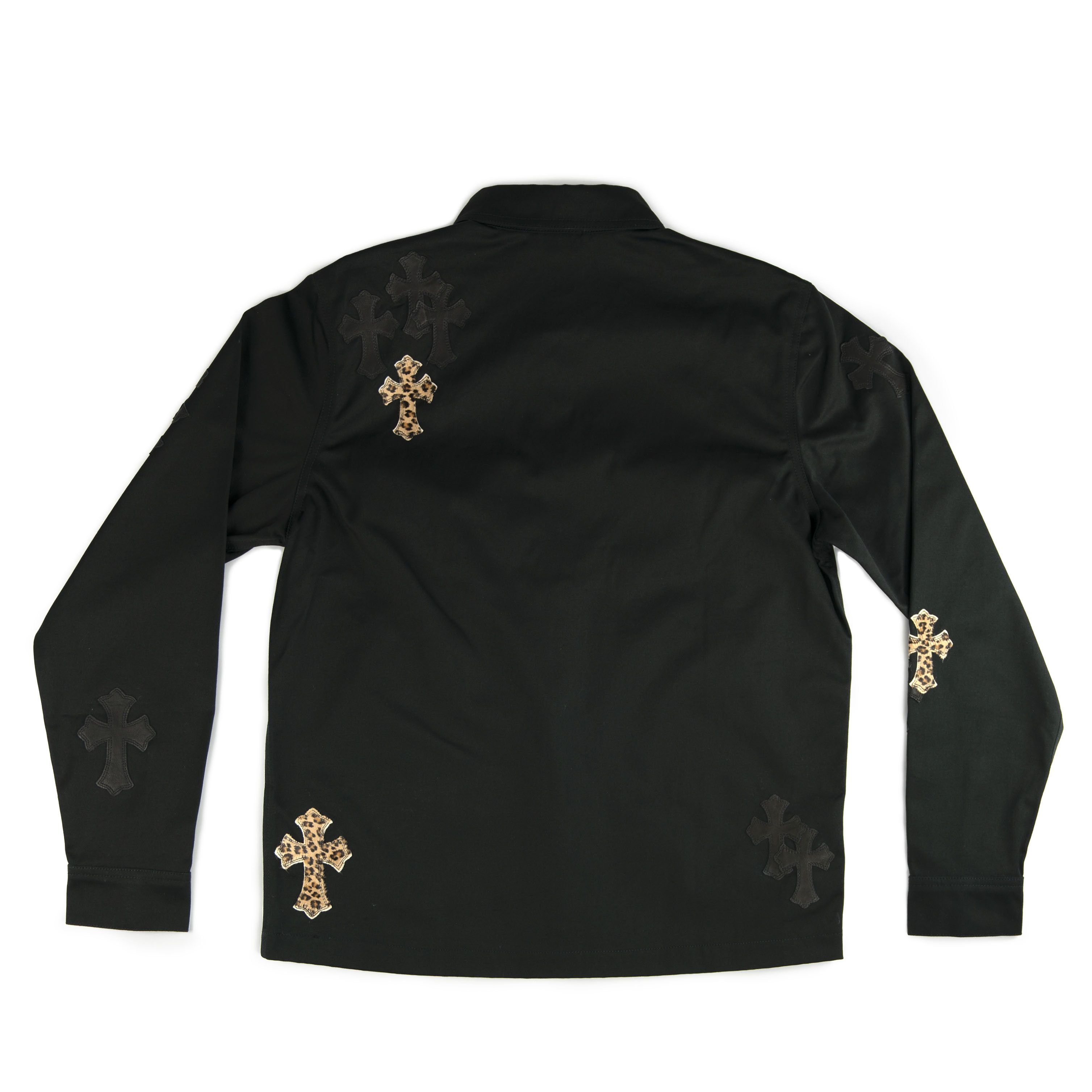 Chrome Hearts Chrome Hearts Work Dog Black Leather Leopard 20 Patches Size US M / EU 48-50 / 2 - 2 Thumbnail