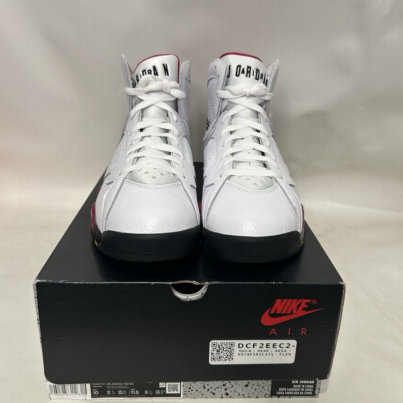 Jordan Brand Nike Air Jordan 7 Retro OG “Cardinal Red” Size US 10 / EU 43 - 2 Thumbnail