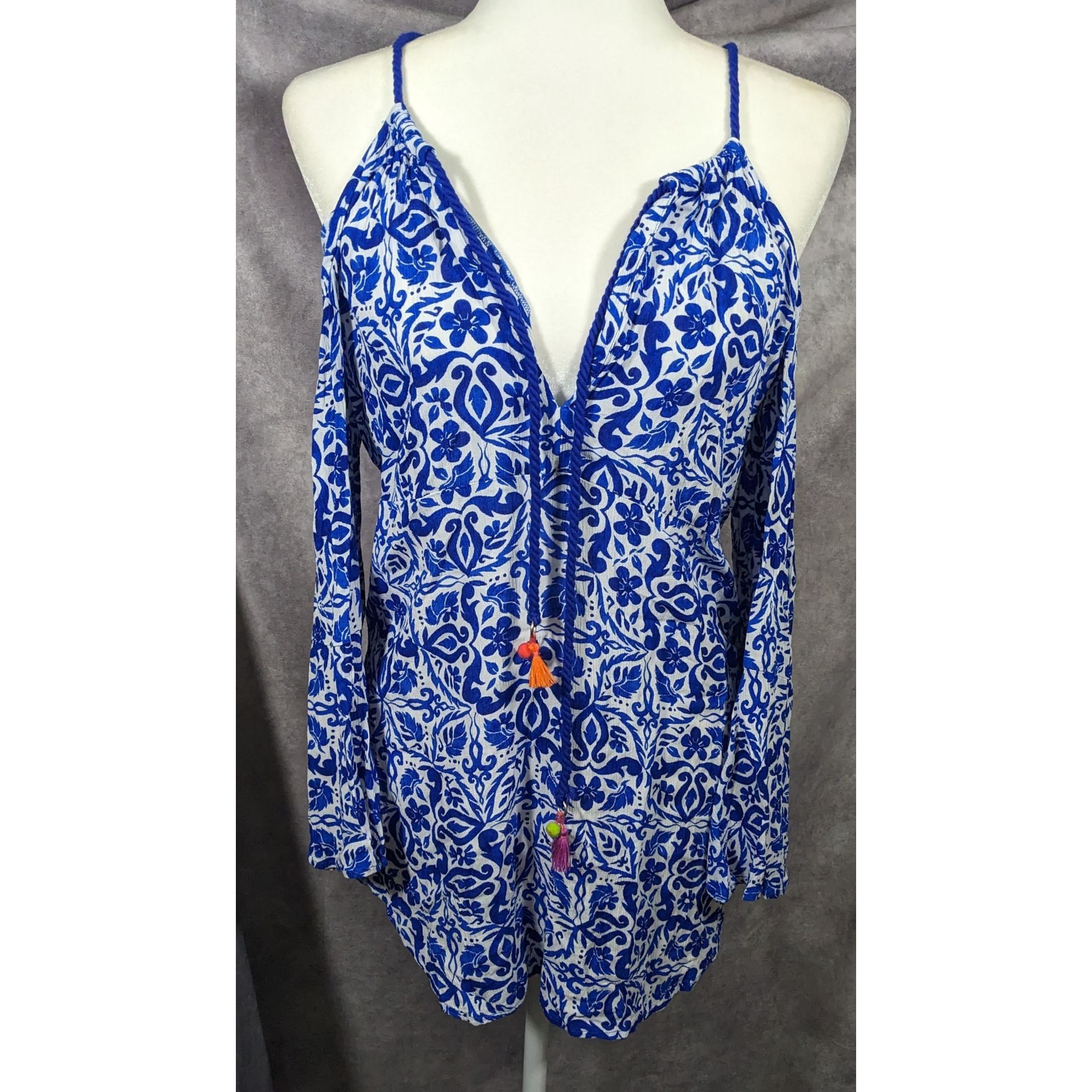 Nanette Lepore Nanette Lepore Tanavera Tunic Swim Cover Up Size XS Size ONE SIZE - 7 Thumbnail