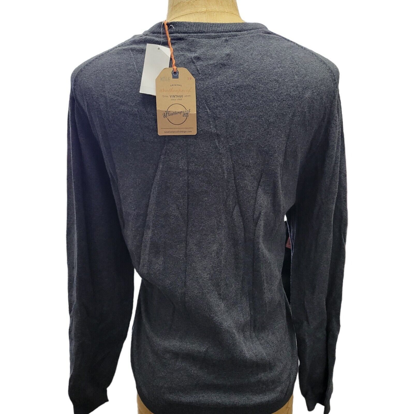 Weatherproof Weatherproof Cotton Cashmere V-neck Sweater Men's. Size XXL. Size US XXL / EU 58 / 5 - 7 Thumbnail