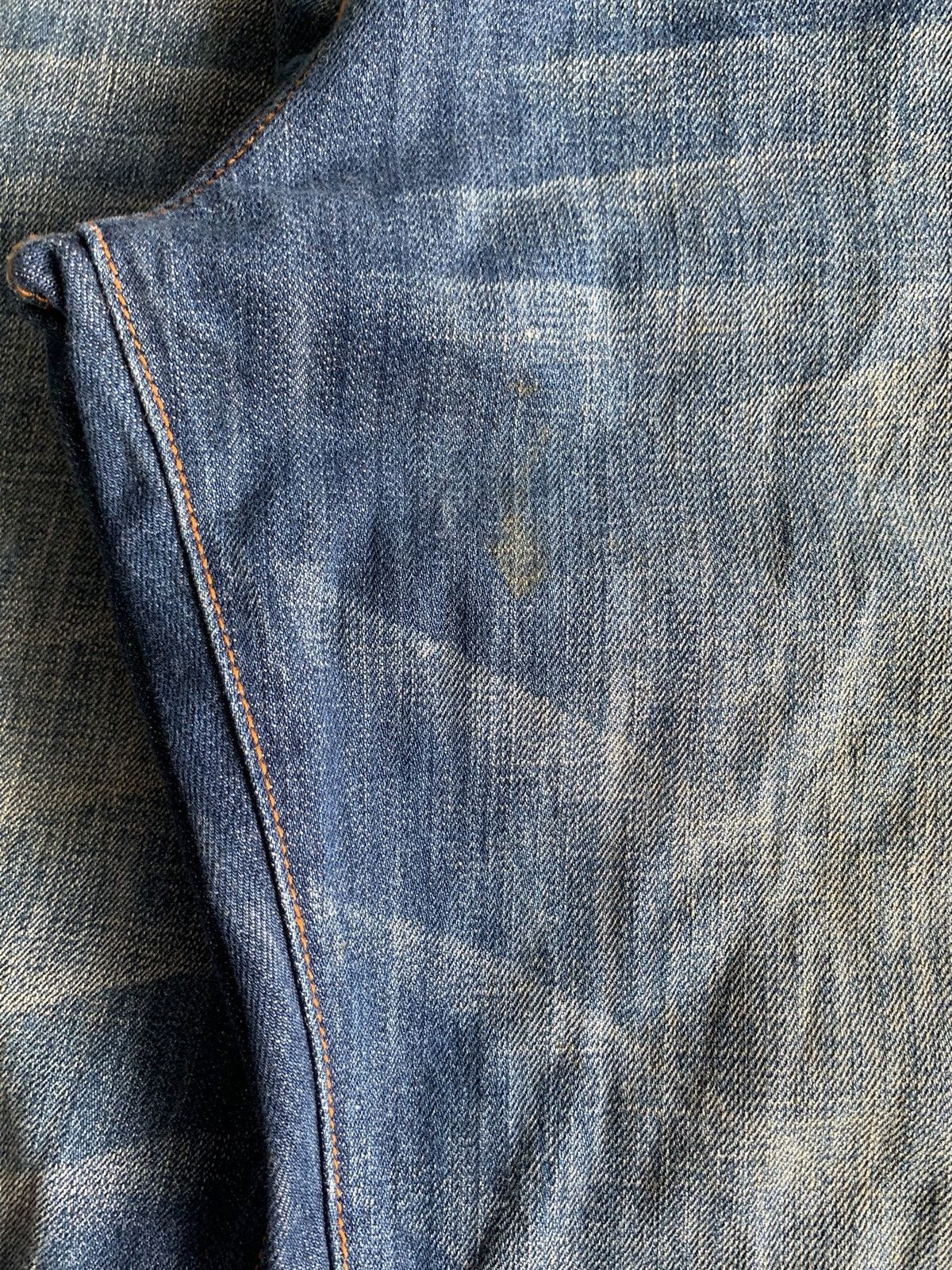 If Six Was Nine CROWN COLLECTIVE BIG SKULL PUNK JAPANESE DISTRESSED DENIM Size US 34 / EU 50 - 23 Thumbnail
