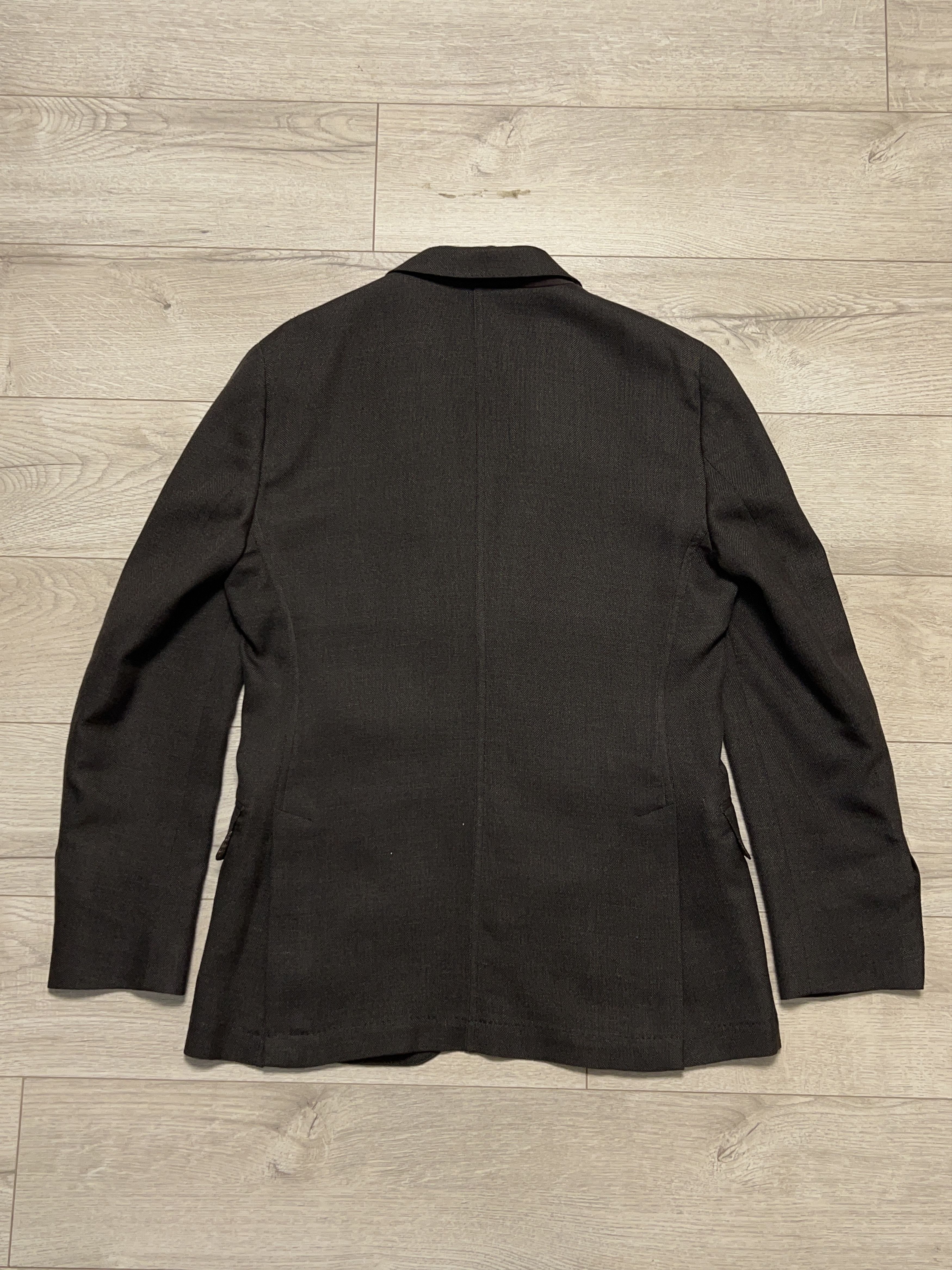 Hackett × Loro Piana Mens London Mayfair Hopsack Blazer Sport Coat Jacket Size 38R - 19 Thumbnail