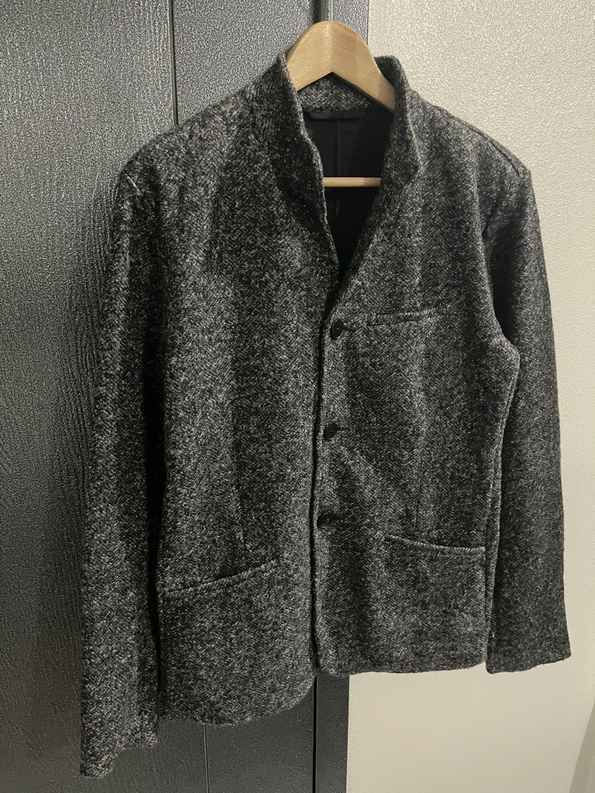 agnes b. Vintage Agnes.B Button Wool Jacket Size US S / EU 44-46 / 1 - 3 Thumbnail