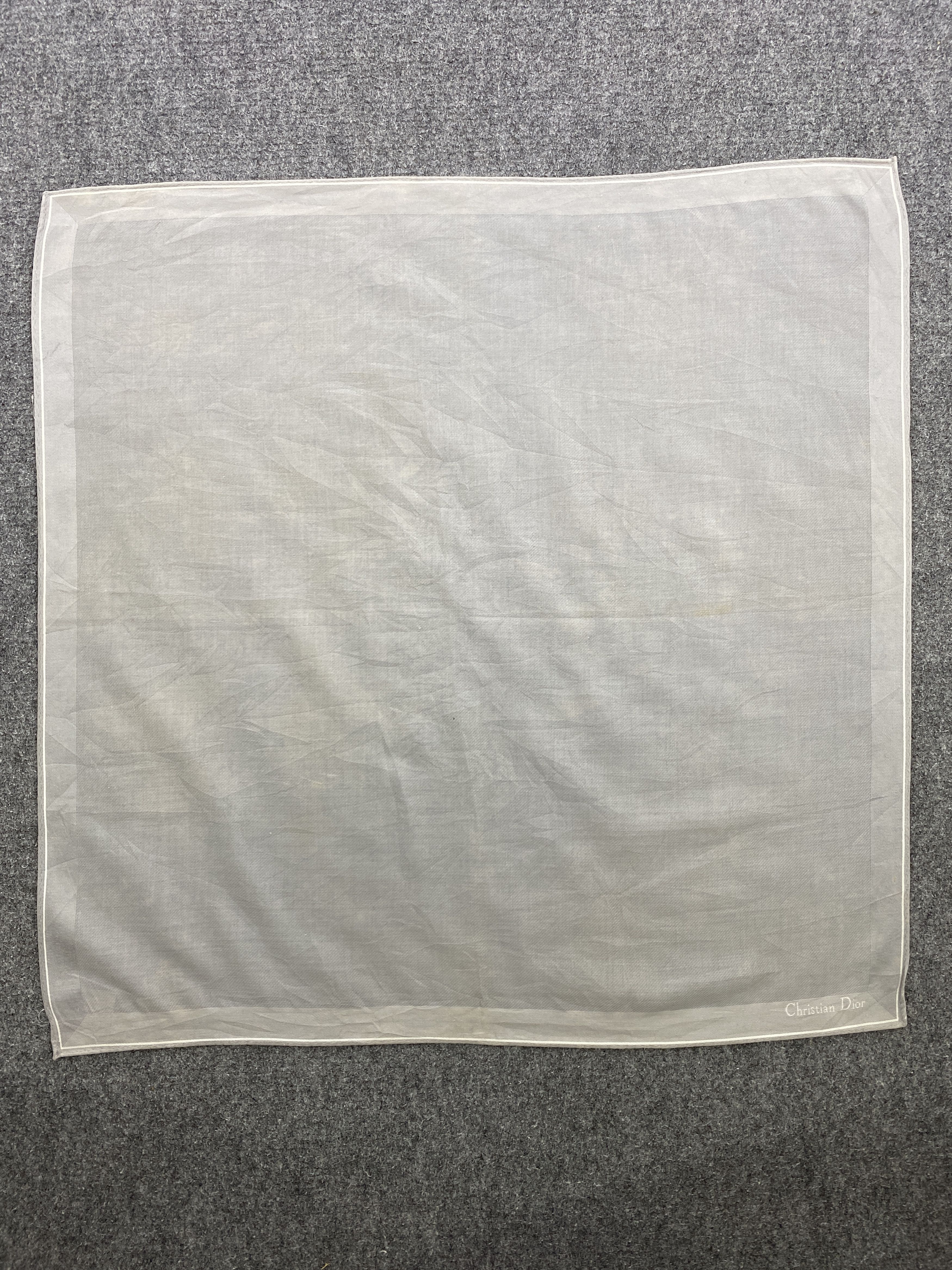 Christian Dior Monsieur Christian Dior Bandana / Handkerchief / Neckerchief HKC0789 Size ONE SIZE - 4 Thumbnail