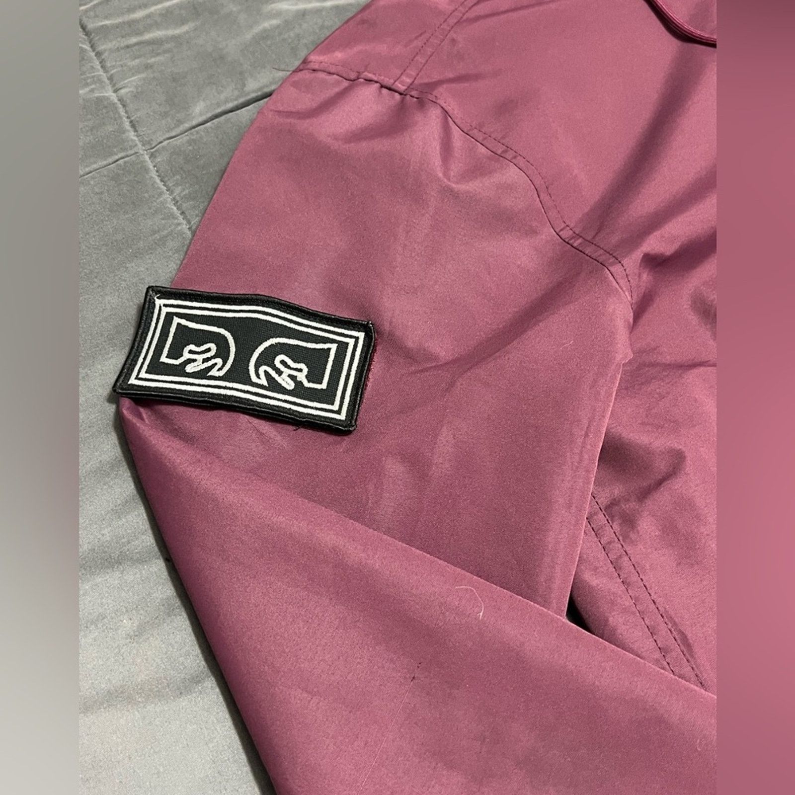 Obey Obey Anorak Windbreaker Jacket Caption II Maroon SMALL NWOT Size US S / EU 44-46 / 1 - 3 Thumbnail