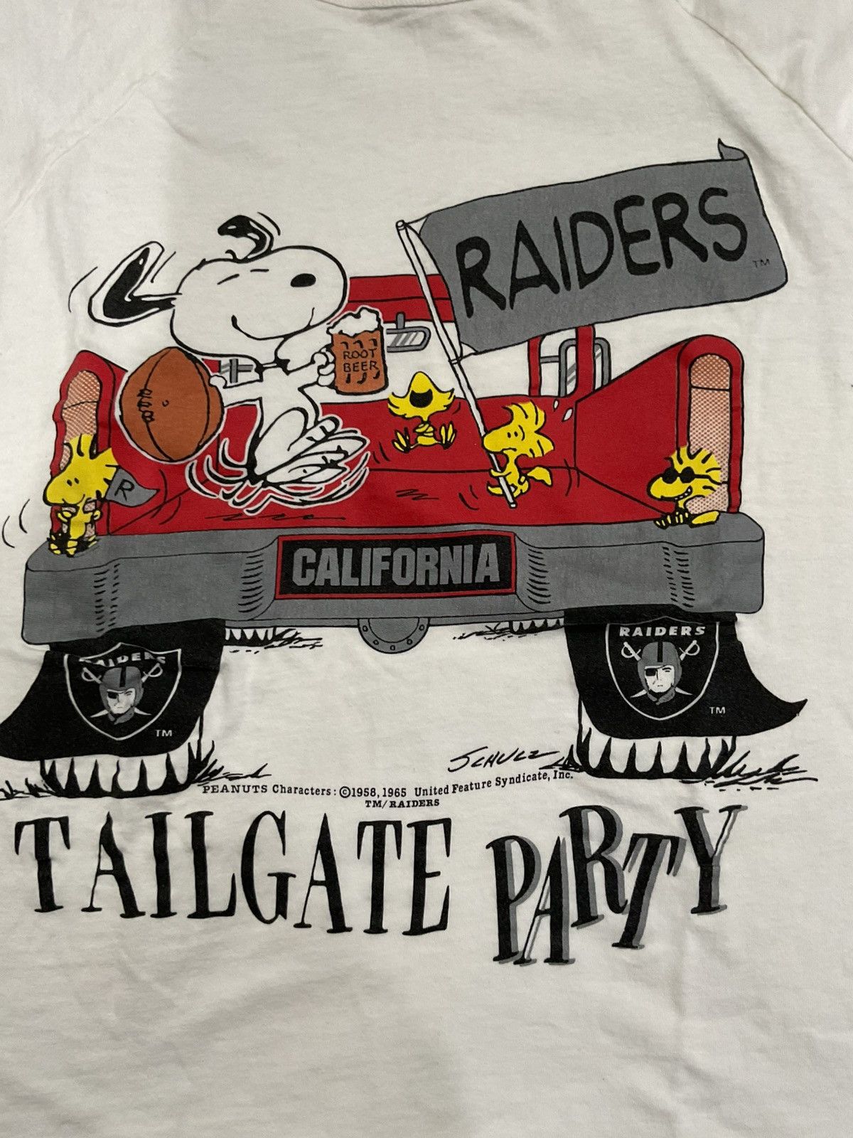 Vintage Vintage Los Angeles raiders nutmeg mills shirt medium Size US M / EU 48-50 / 2 - 2 Thumbnail