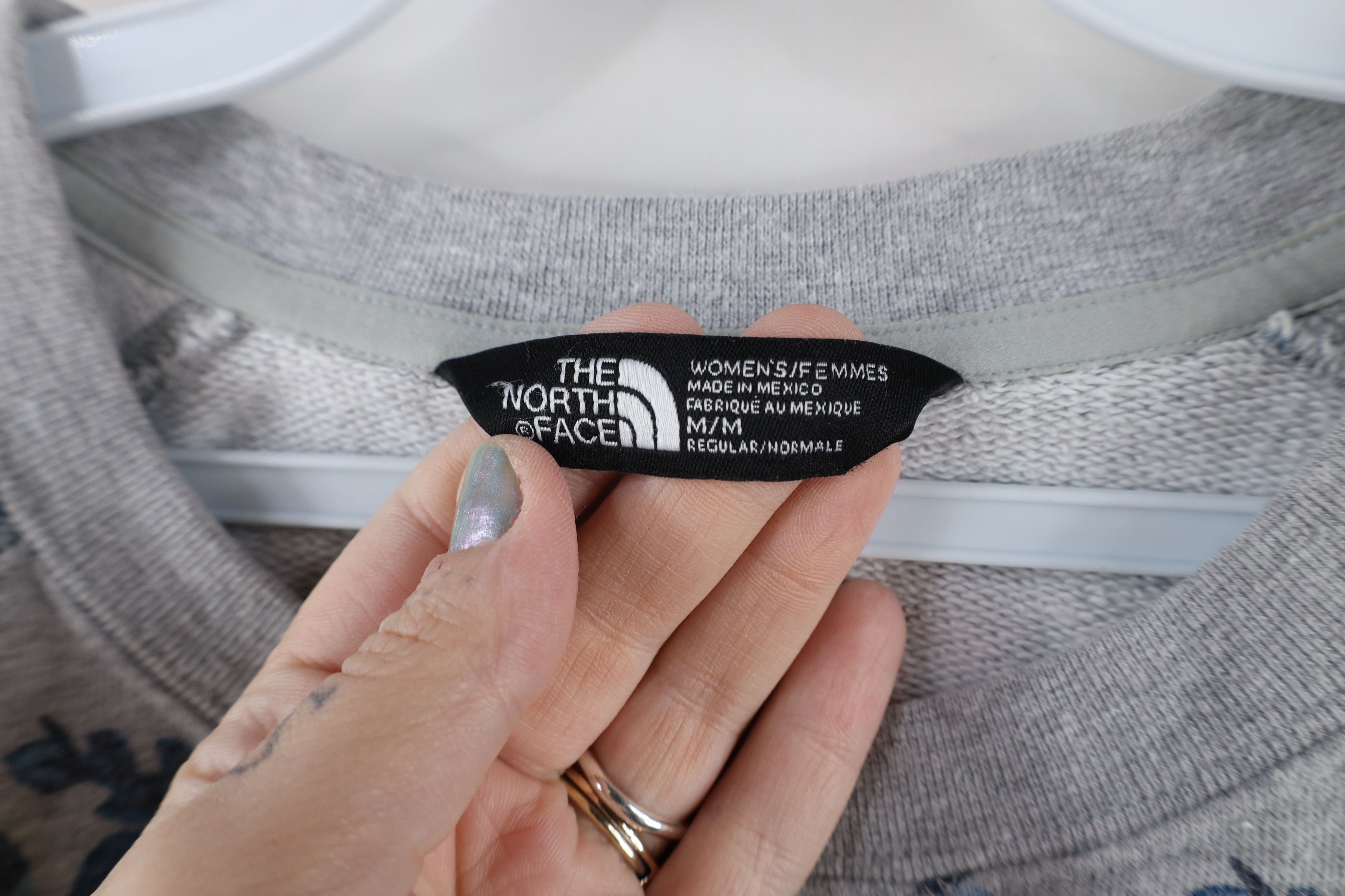 The North Face × Vintage The North Face Out All Over Print Flower Crewneck Sweatshirt Size M / US 6-8 / IT 42-44 - 6 Thumbnail