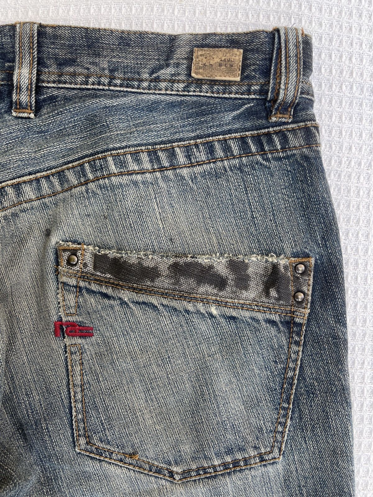 Nicole Club Last Drop🔥Rare🔥Nicole Club For Men Bootcut Distressed Jeans Size US 32 / EU 48 - 9 Thumbnail
