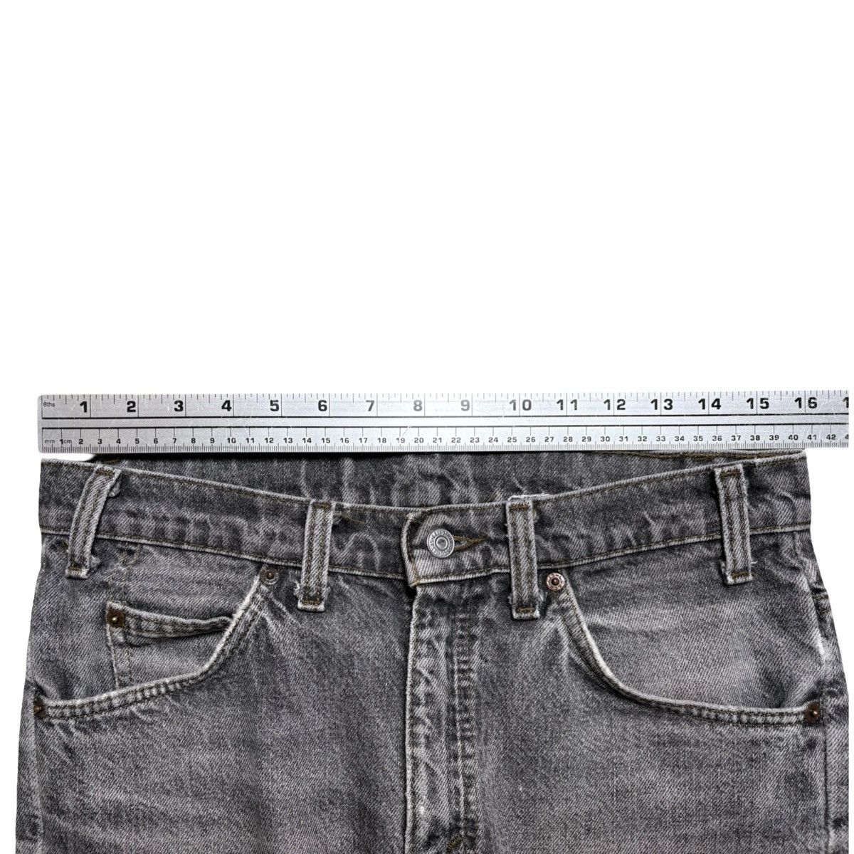 Levi's Levi 517 Faded Black Denim Jeans Vintage 60s 32 Chrome Donor Size US 32 / EU 48 - 7 Thumbnail