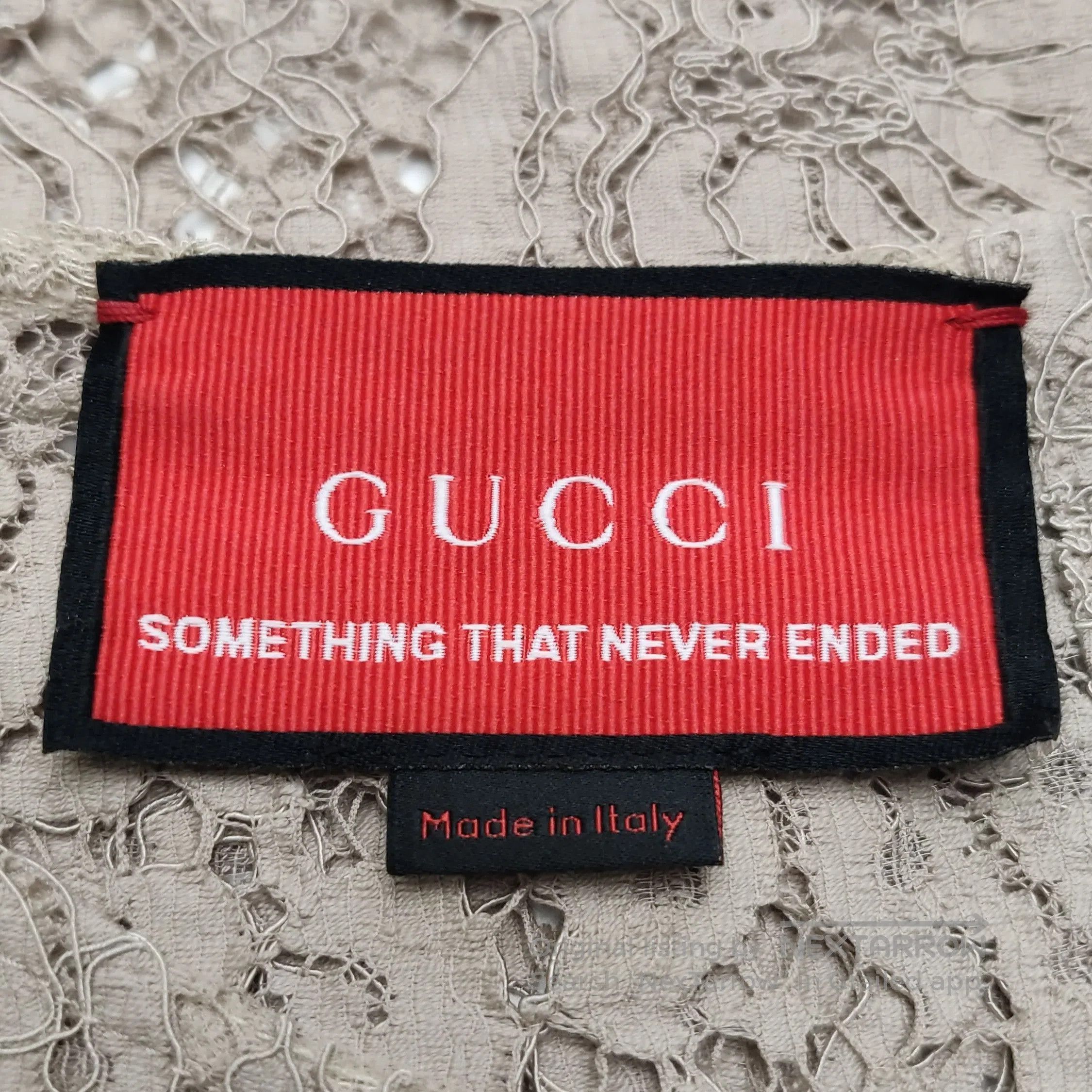 Gucci Beige Floral Lace Long. Size XS / US 0-2 / IT 36-38 - 1 Thumbnail