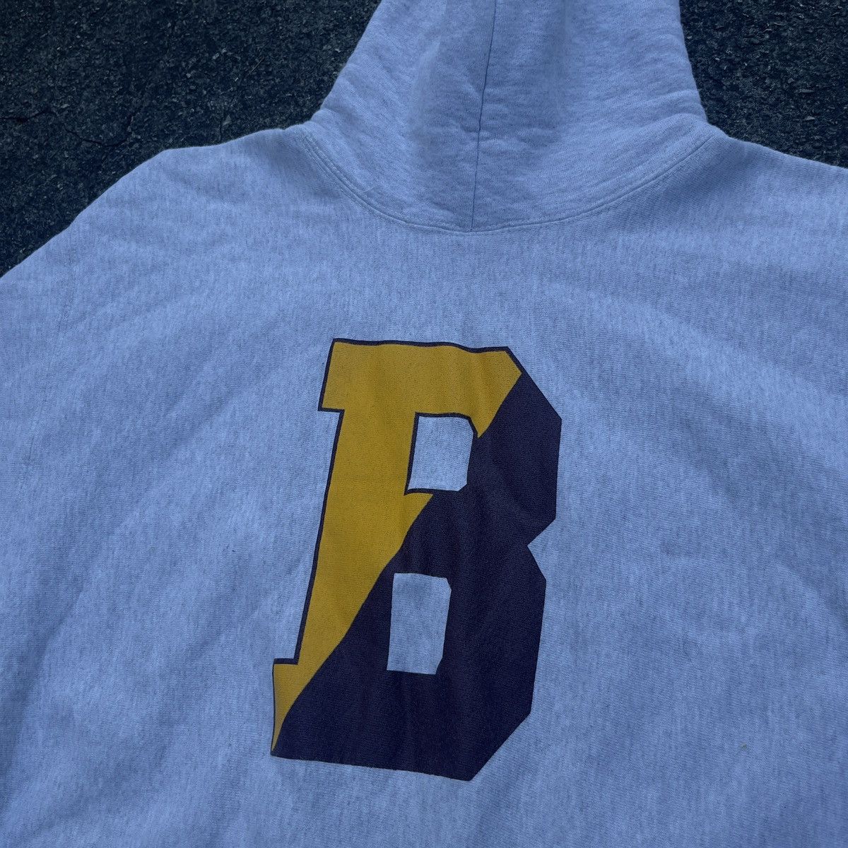 Vintage Vtg 80s BLOOMSBURG UNIVERSITY Reverse Weave Hoodie Size US XL / EU 56 / 4 - 8 Thumbnail