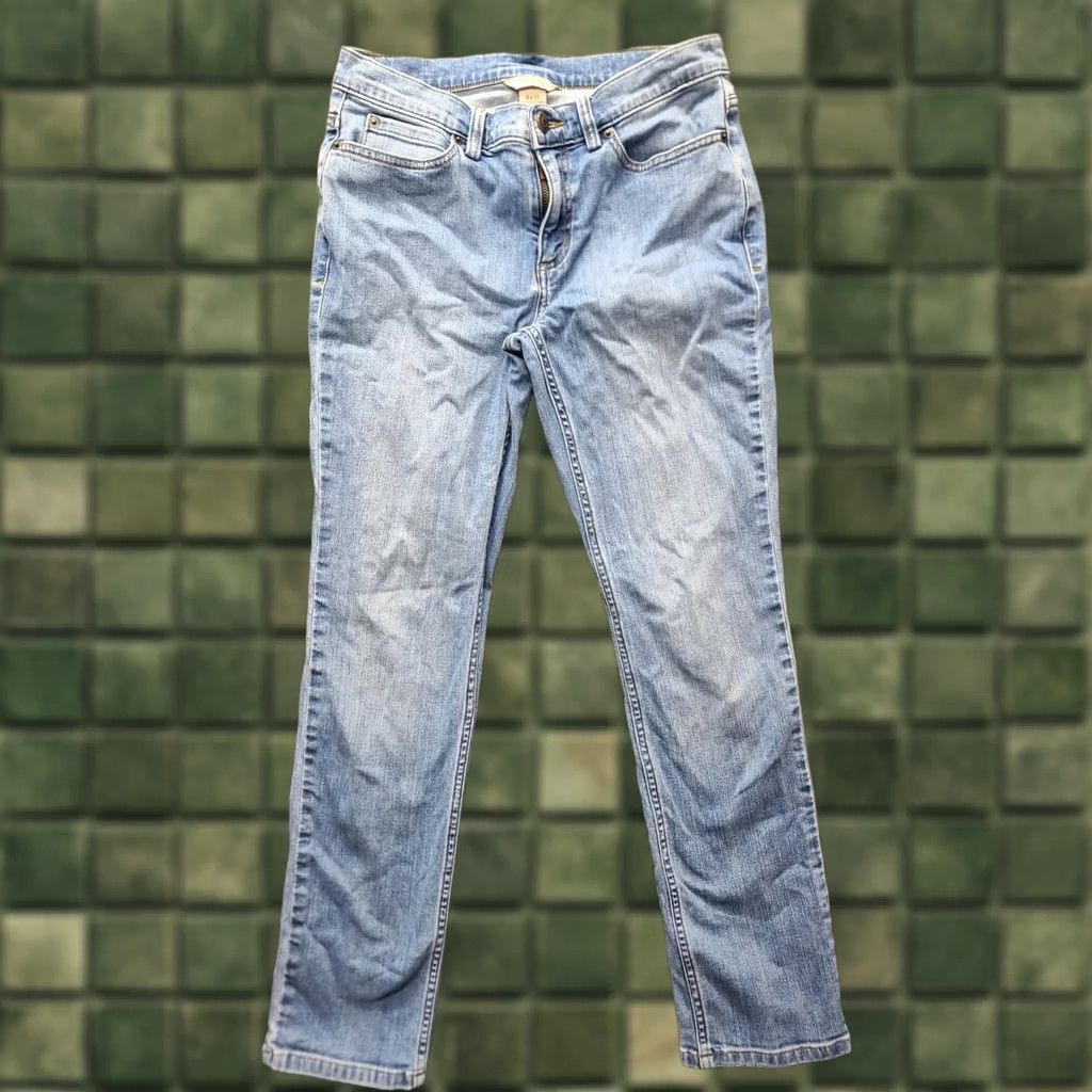 Denime Duluth Womens Jeans Slim Fit Mid Rise 6x31 DuluthFlex Daily Denim Blue Cotton Polyester Spandex Jeans Pants Manuf USA 31 Inseam Slimming Size 28" / US 6 / IT 42 - 1 Thumbnail