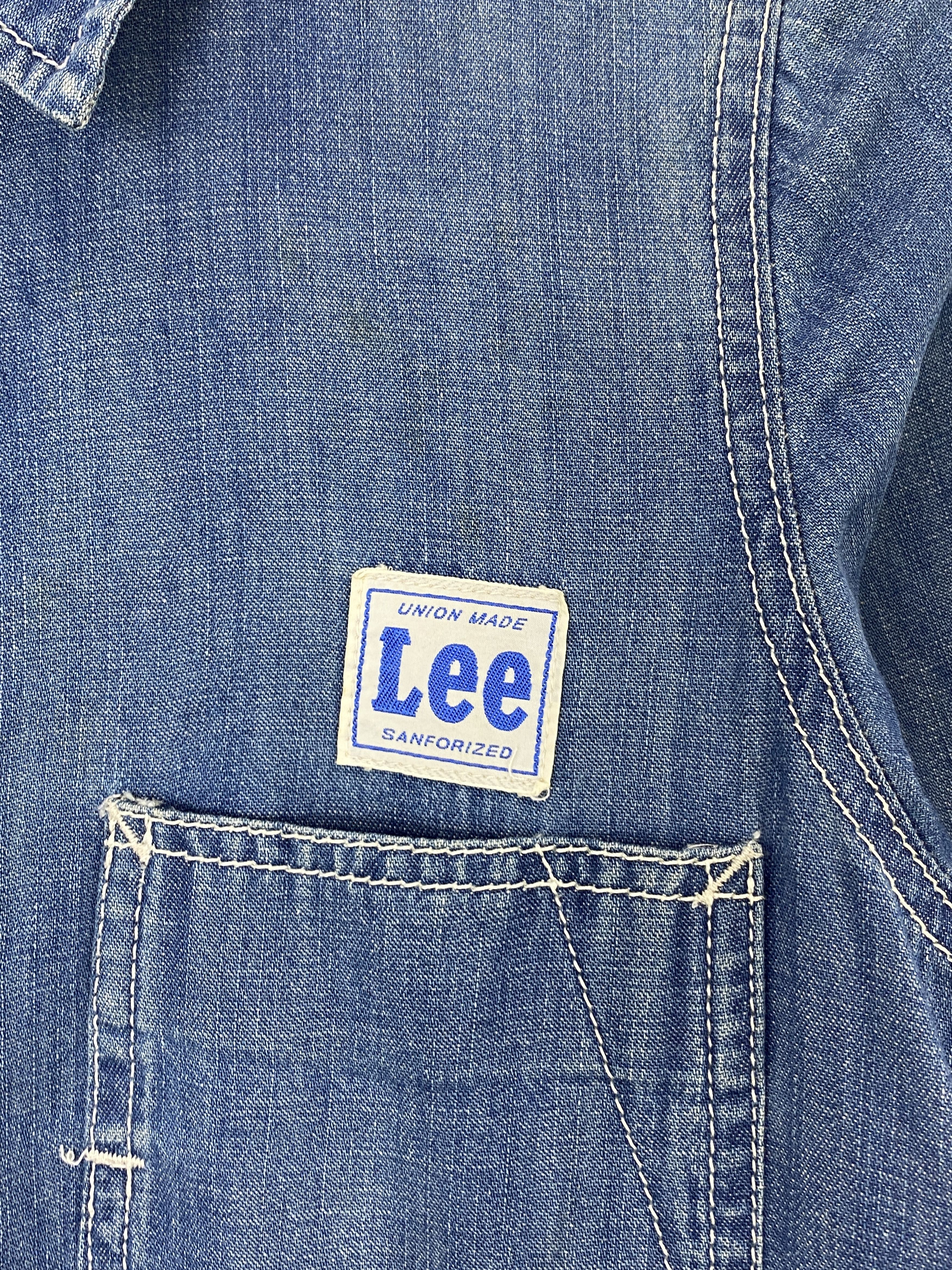 Lee 90s Vintage LEE Denim Button Dress JA0158 Size US M / EU 48-50 / 2 - 5 Thumbnail