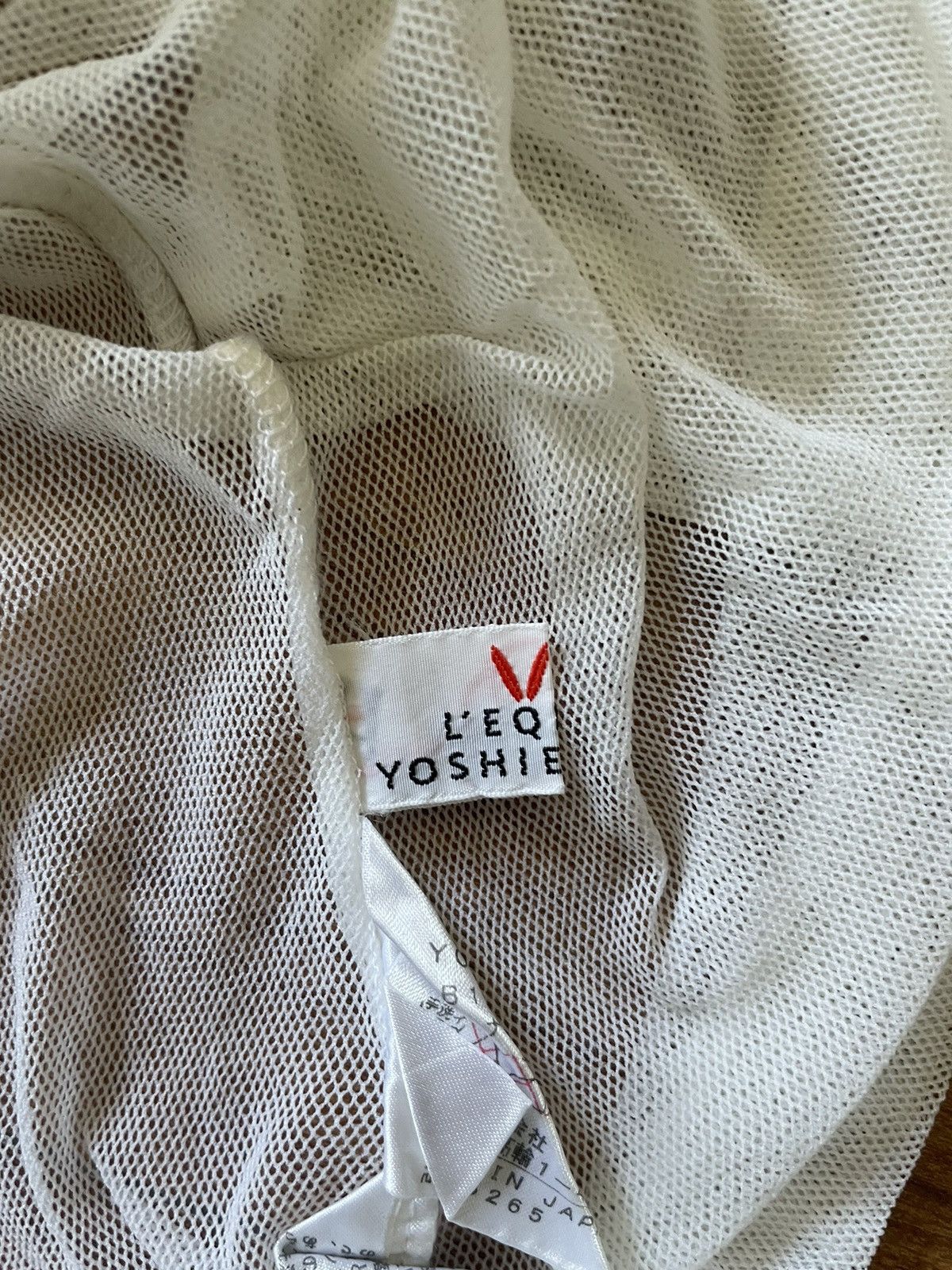 Japanese Brand × Vintage × yoshie inaba L’equipe Yoshie Inaba Graphic Printed Mesh shirt Size ONE SIZE - 5 Thumbnail