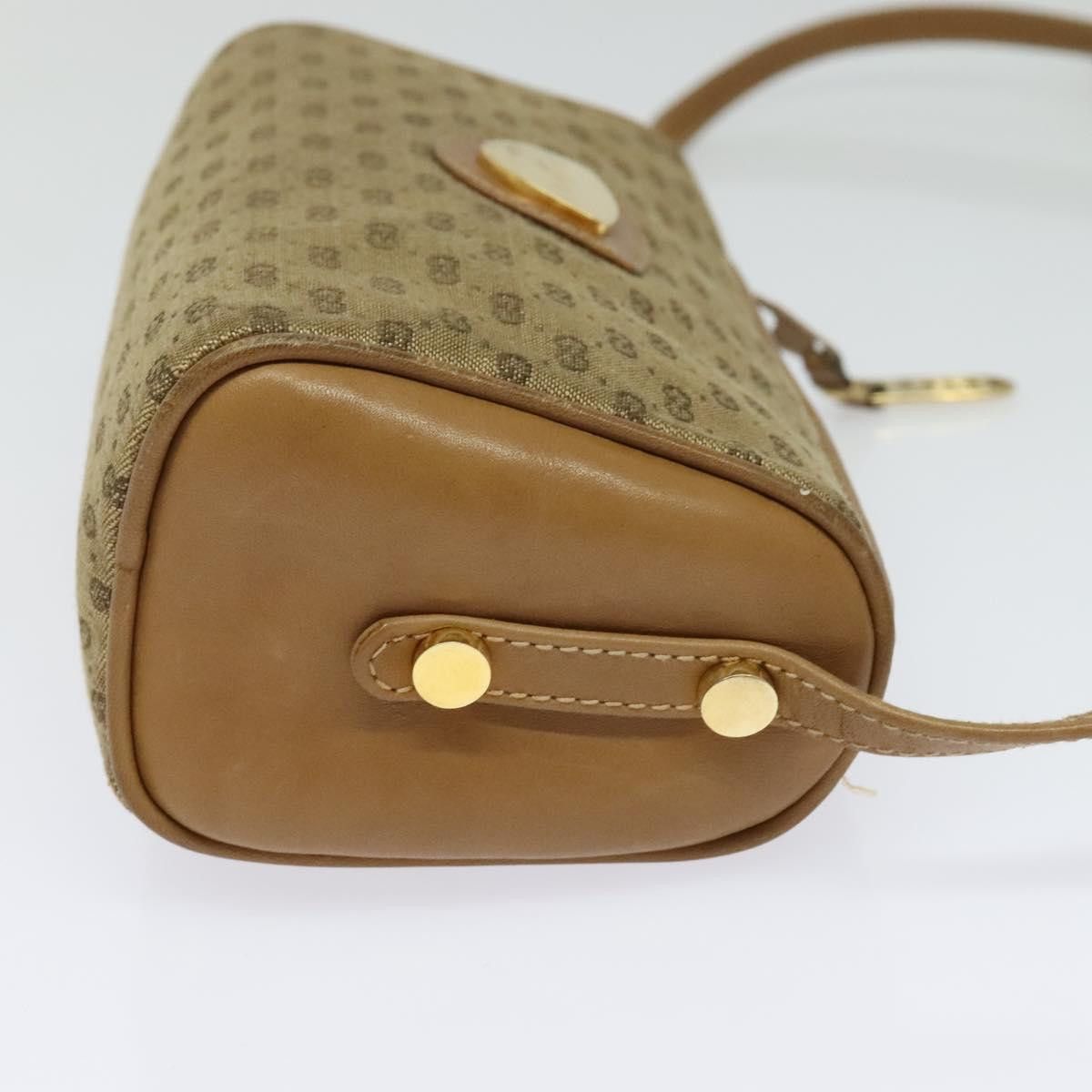 Gucci GUCCI Micro GG Canvas Shoulder Bag Vintage Beige Gold Size ONE SIZE - 5 Thumbnail