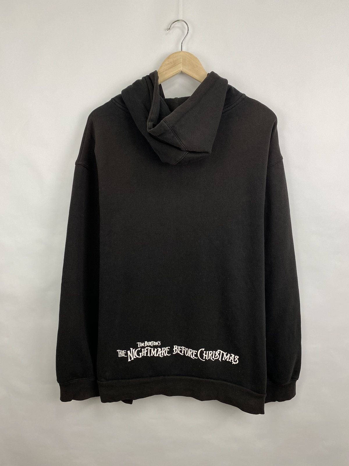Disney Tim Burtons The Nightmare Before Christmas Skull Zip Hoodie Size US XXL / EU 58 / 5 - 6 Thumbnail