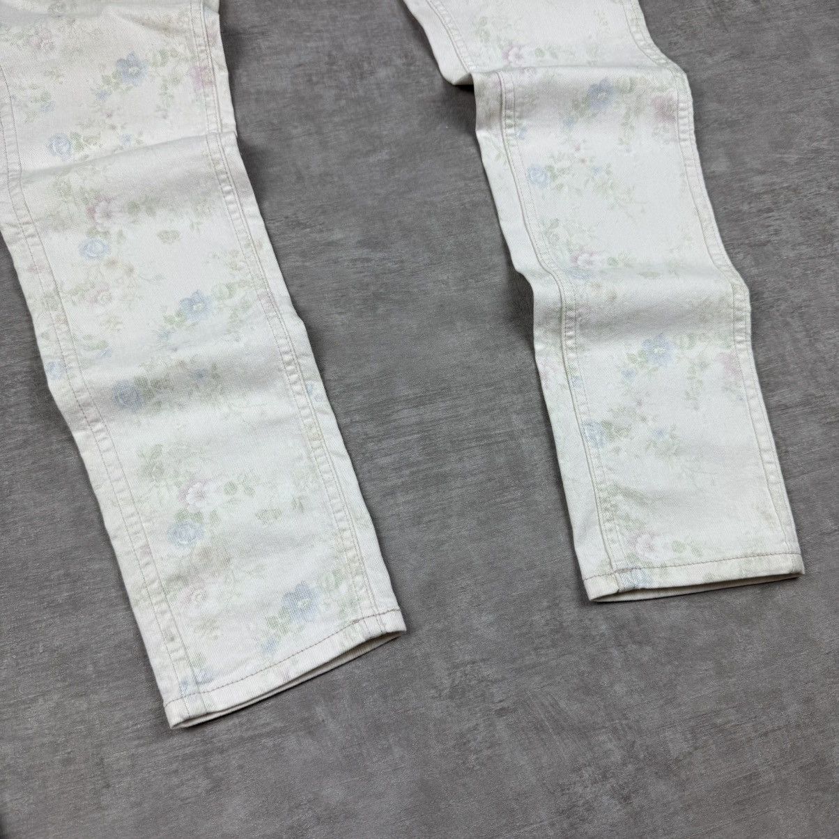 Tommy Hilfiger Tommy Hilfiger Flower Jeans Size 31" - 2 Thumbnail
