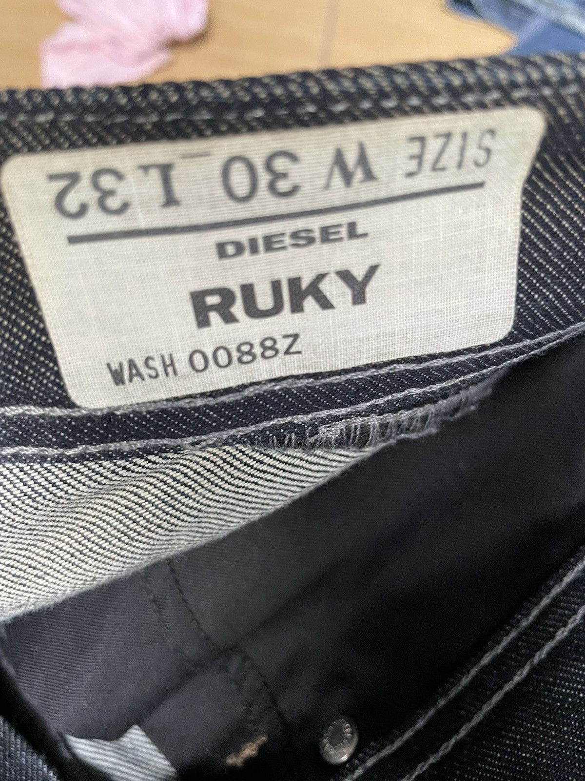 Diesel Vintage Y2K Diesel Ruky Flare Denim Jeans Size US 32 / EU 48 - 19 Thumbnail