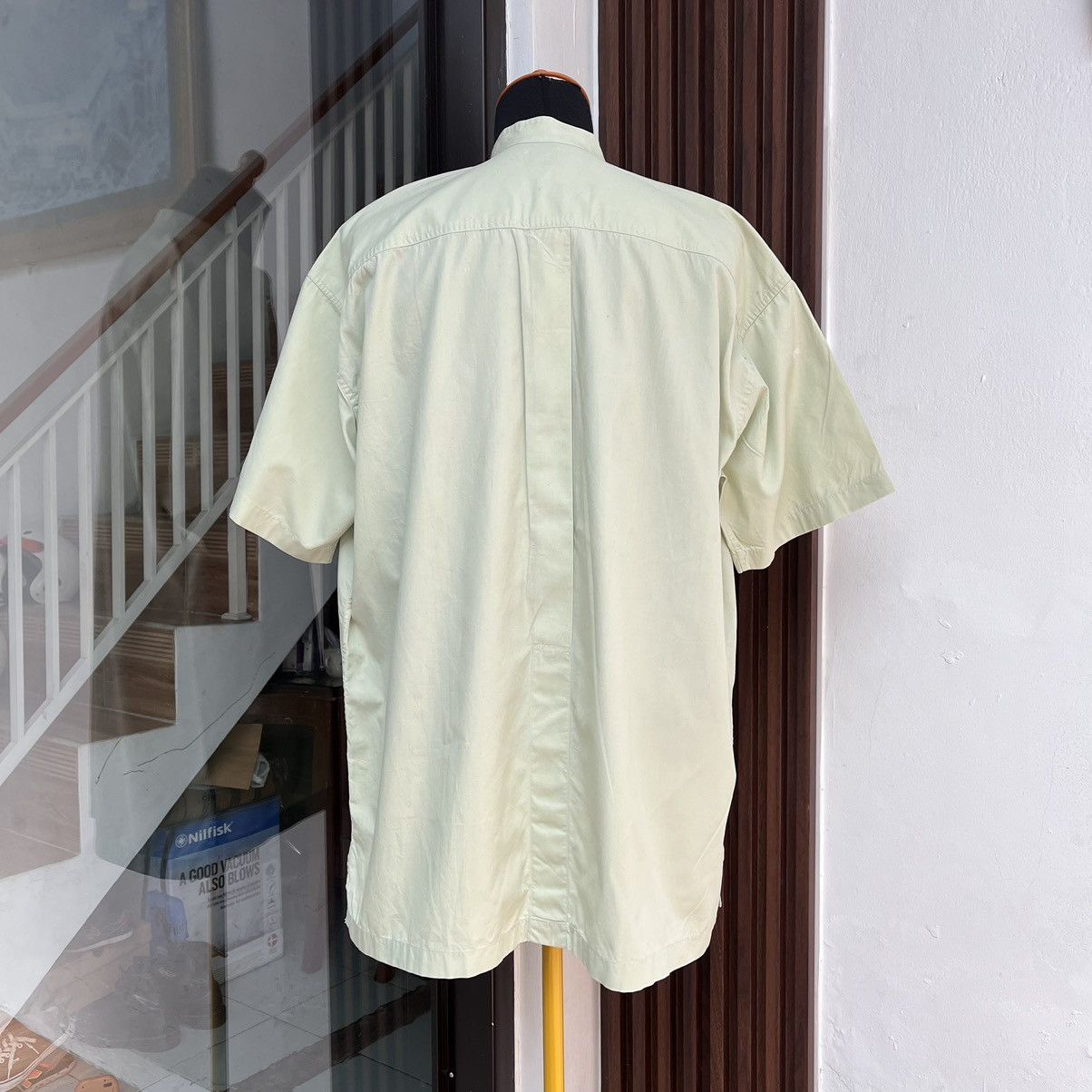 Designer × Issey Miyake 🇯🇵Iconic Issey Miyake Double Pocket Mandarin Collar Boxy Size US L / EU 52-54 / 3 - 2 Thumbnail