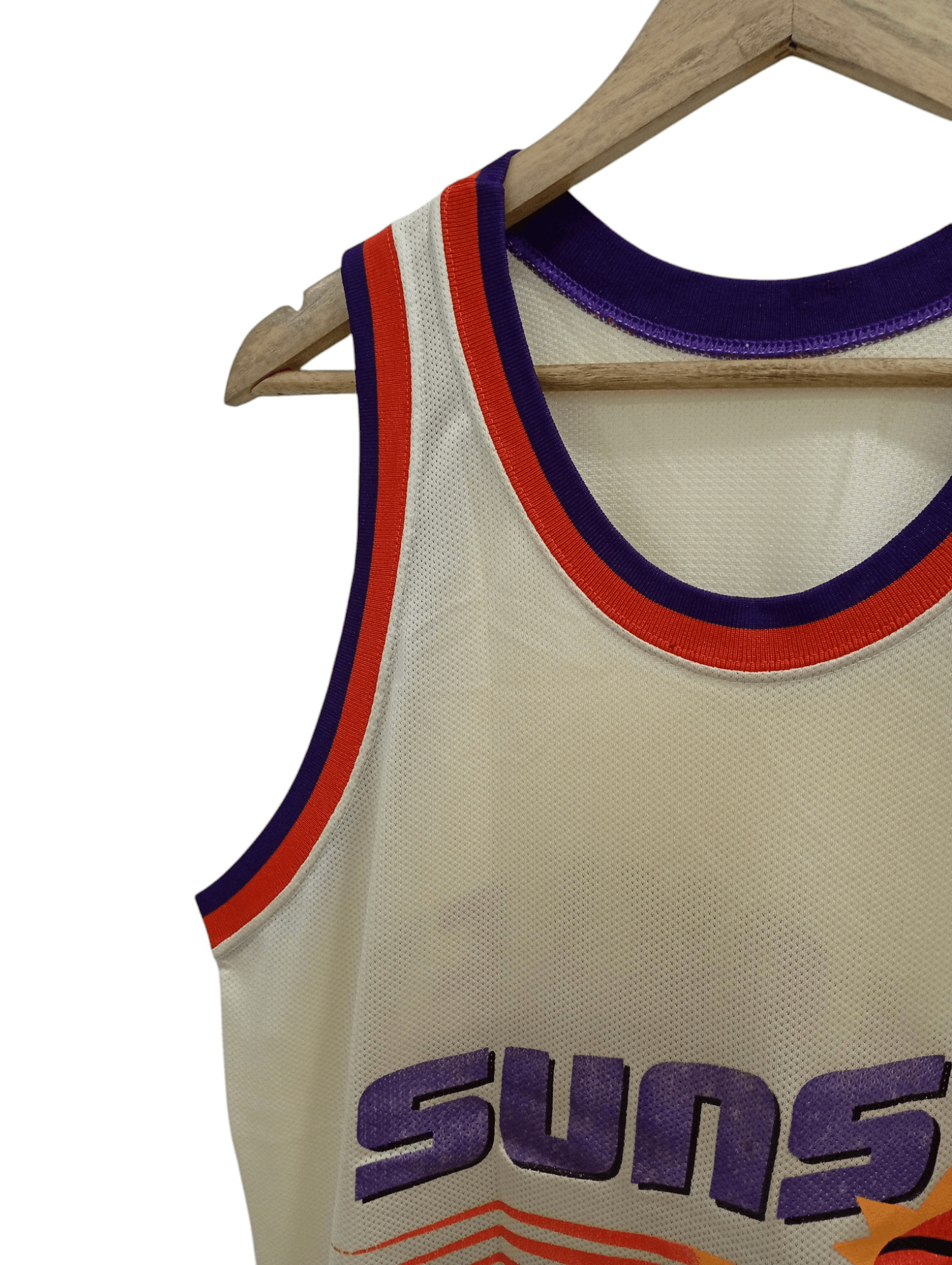 Champion × Vintage 🔥🔥Vintage Champion Phoenix Suns Charles Barkley 34 Jersey Size US M / EU 48-50 / 2 - 12 Thumbnail