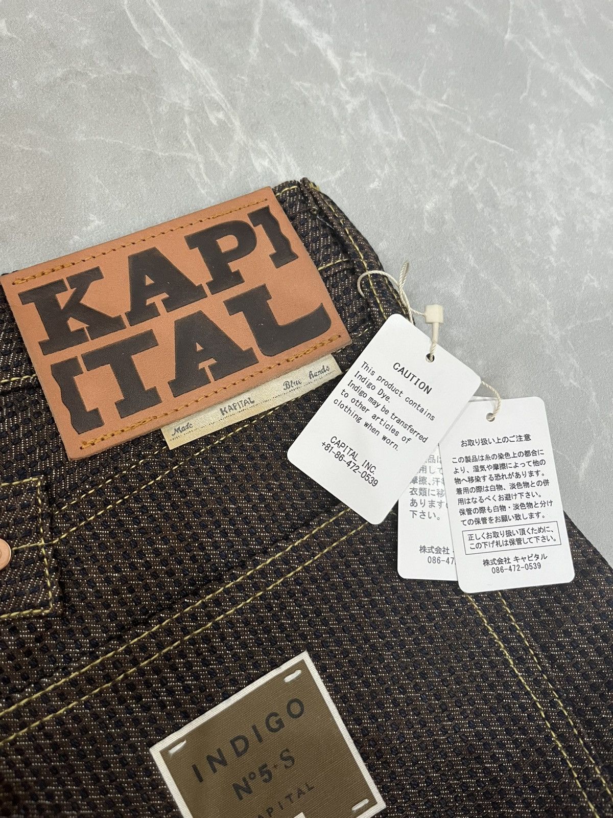 Kapital Kapital Century Denim Monkey Cisco 5p Jeans Size US 36 / EU 52 - 6 Thumbnail