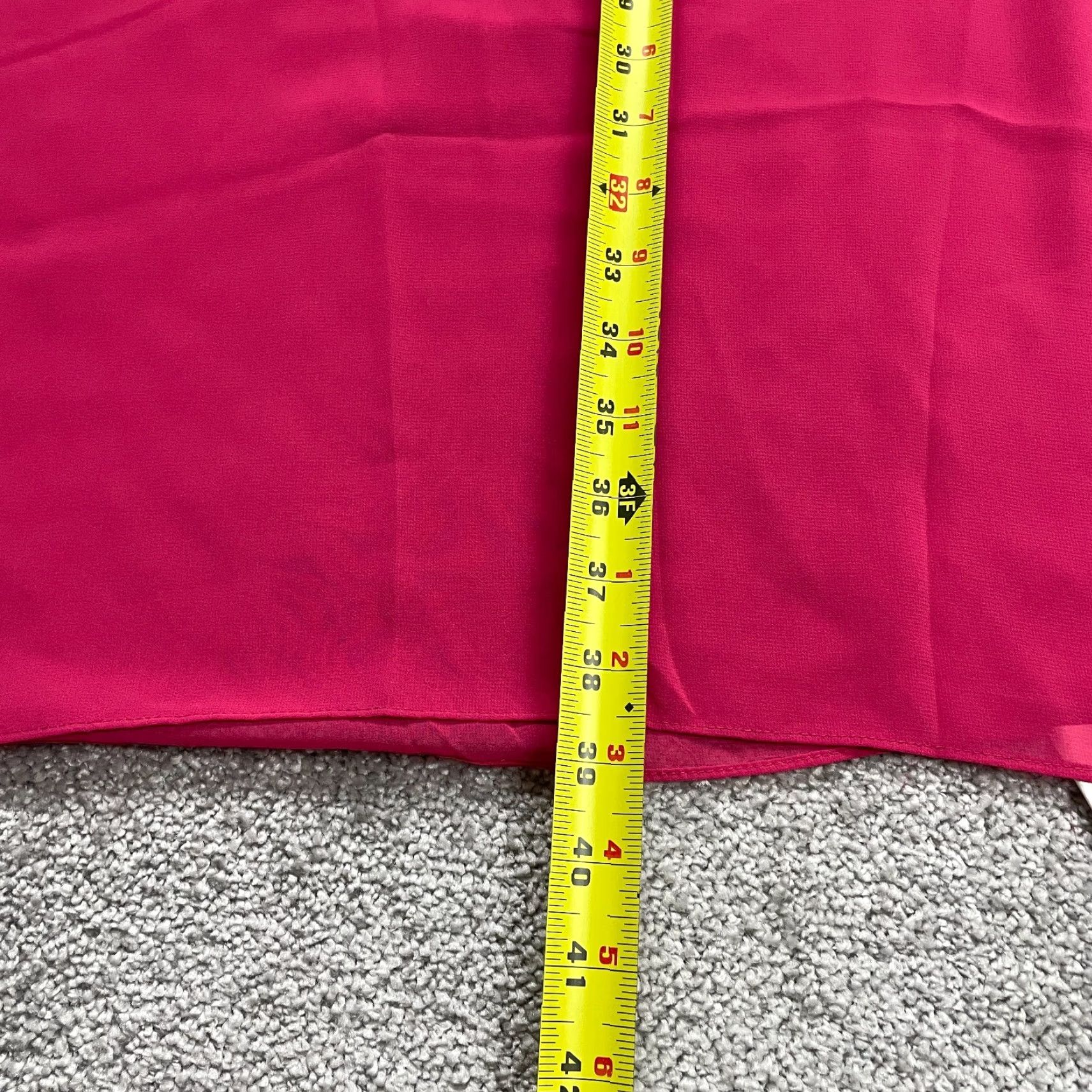 Pinko Unbranded Shawl Scarf Wrap Womens One Size Watermelon Pink Rectangle 58" x 18" Size ONE SIZE - 2 Thumbnail