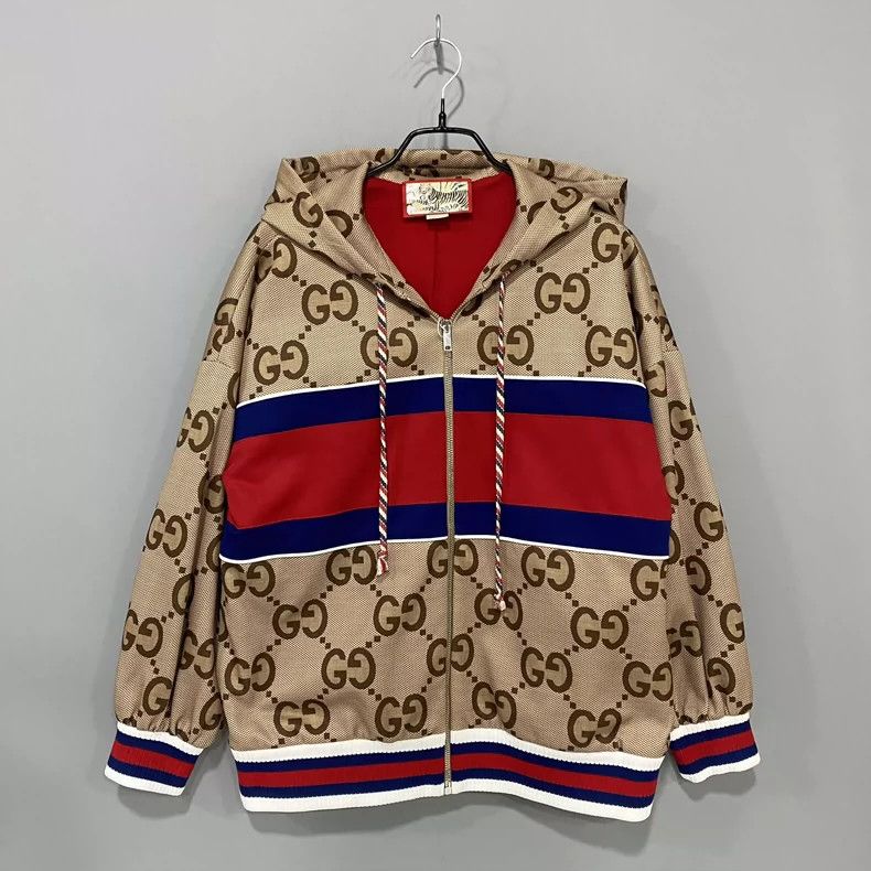 Gucci Gucci Full print logo jacket 2501-Nextarrow Size US XS / EU 42 / 0 - 1 Thumbnail