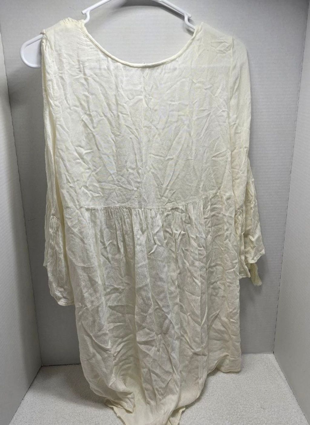 Forever 21 Women's Forever 21 White Crochet Tunic Top Size L Size L / US 10 / IT 46 - 7 Thumbnail