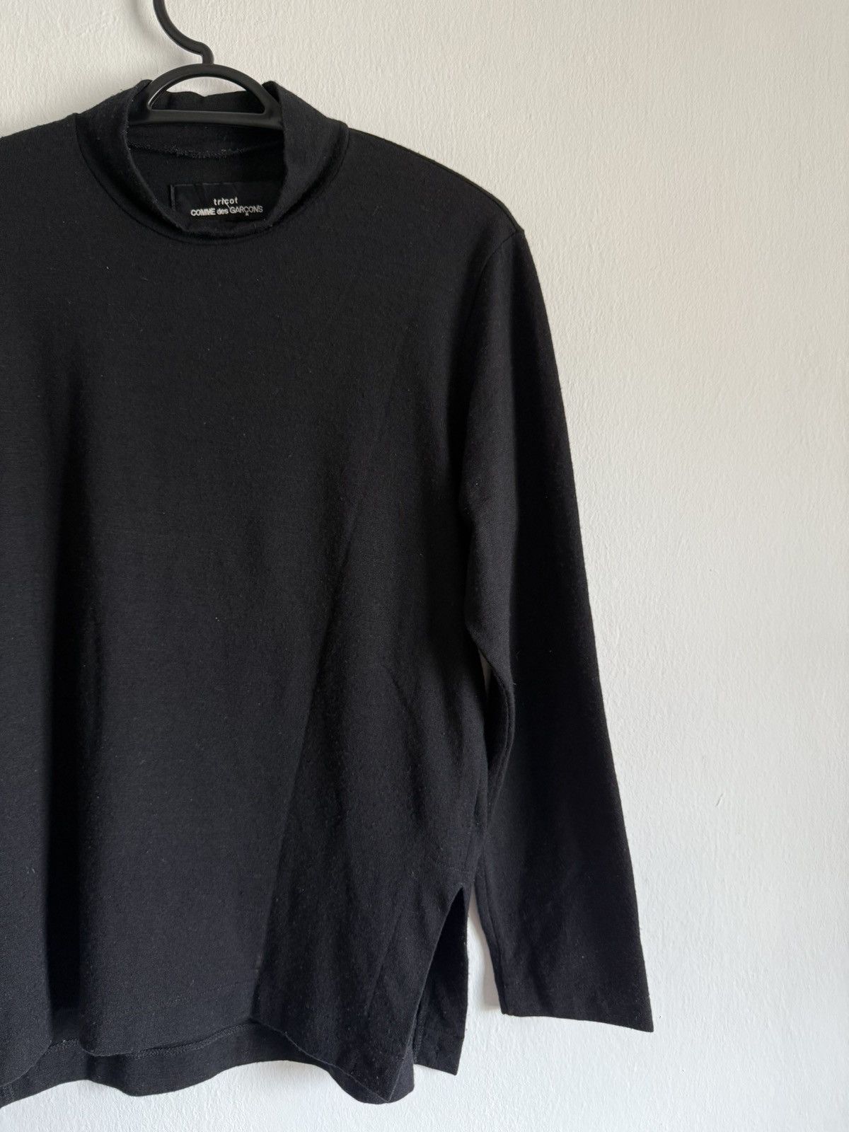 Comme des Garcons Vintage Tricot Comme des garcons black long sleeves Size US M / EU 48-50 / 2 - 2 Thumbnail