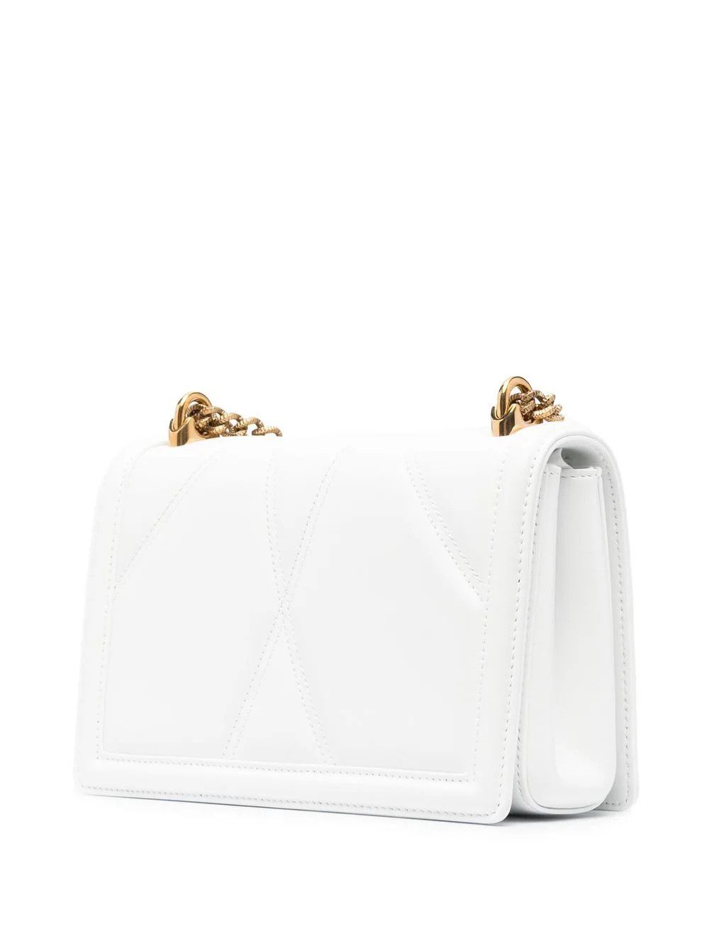 Dolce & Gabbana o1s22i1n1024 Size: OS / Devotion Medium Bag in White Size ONE SIZE - 3 Thumbnail
