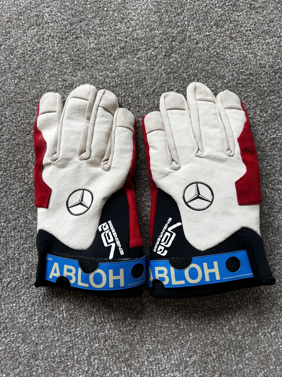 Mercedes-Benz × Virgil Abloh Virgil Abloh X Mercedes Benz Gloves | Grailed