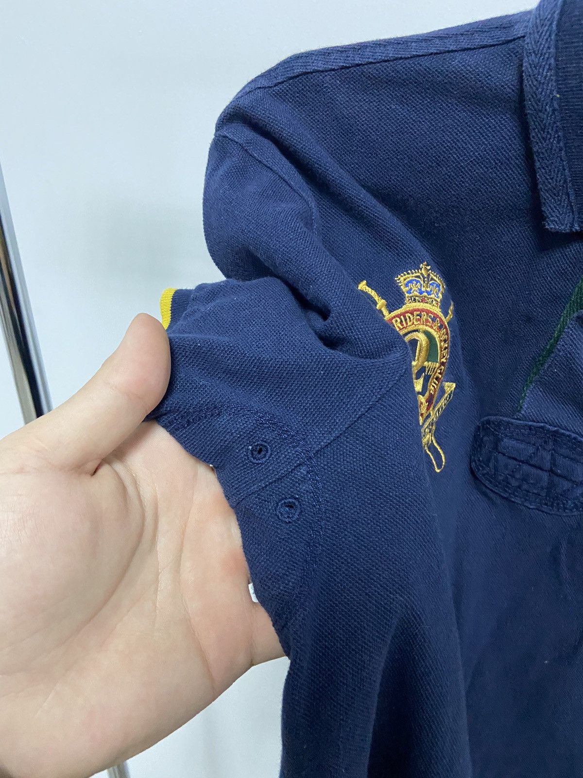 Polo Ralph Lauren × Vintage Polo Ralph Lauren Vintage Big Logo Polos T Shirt Size US M / EU 48-50 / 2 - 7 Thumbnail