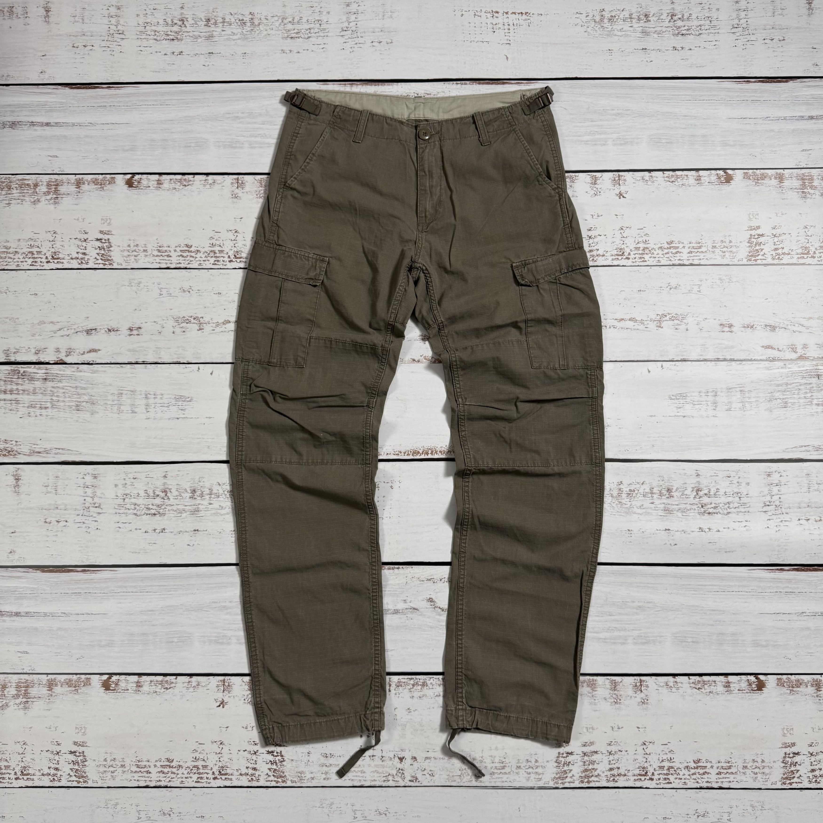 Carhartt × Carhartt Wip × Vintage CARHARTT WIP AWIATION CARGO PANT VINTAGE SKATE WORKWEAR Size US 32 / EU 48 - 2 Thumbnail