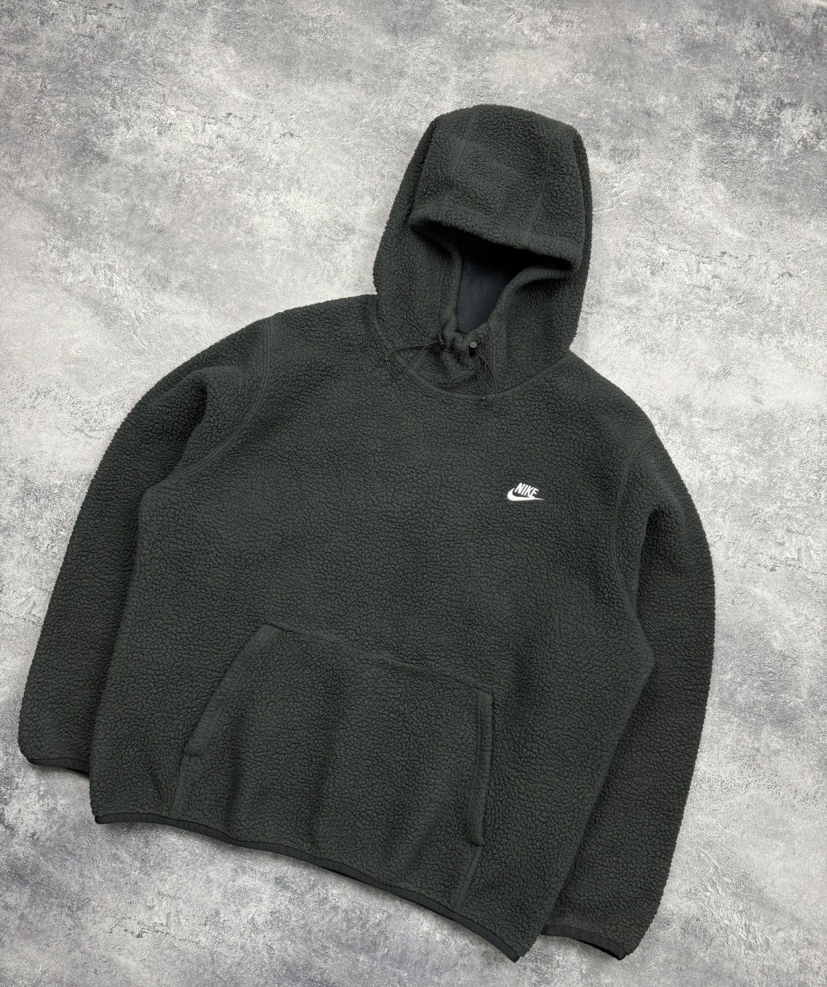 Nike Nike Sherpa Fleece Hoodie Ninja Anorak Jacket Size US XL / EU 56 / 4 - 3 Thumbnail