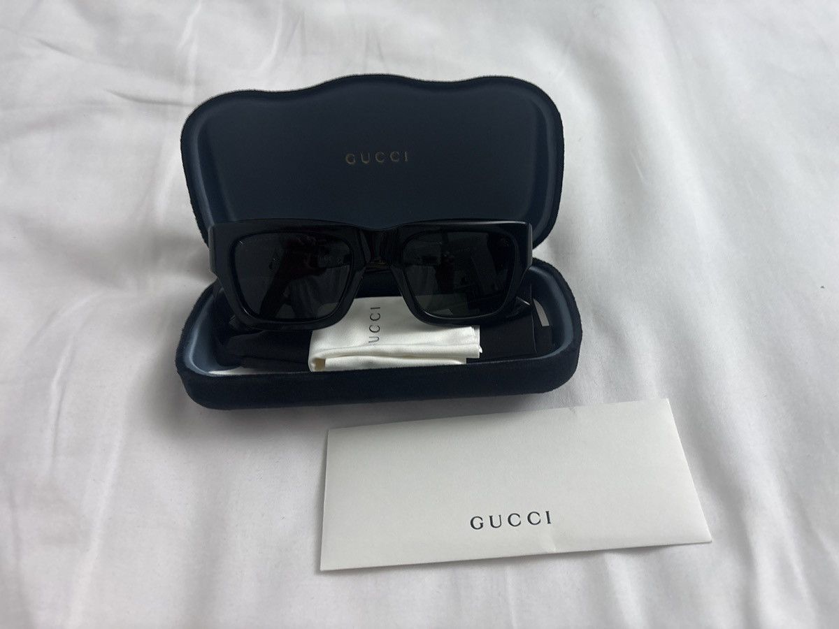 Gucci GUCCI MEN BLACK SUNGLASSES GG1668S Size ONE SIZE - 1 Thumbnail