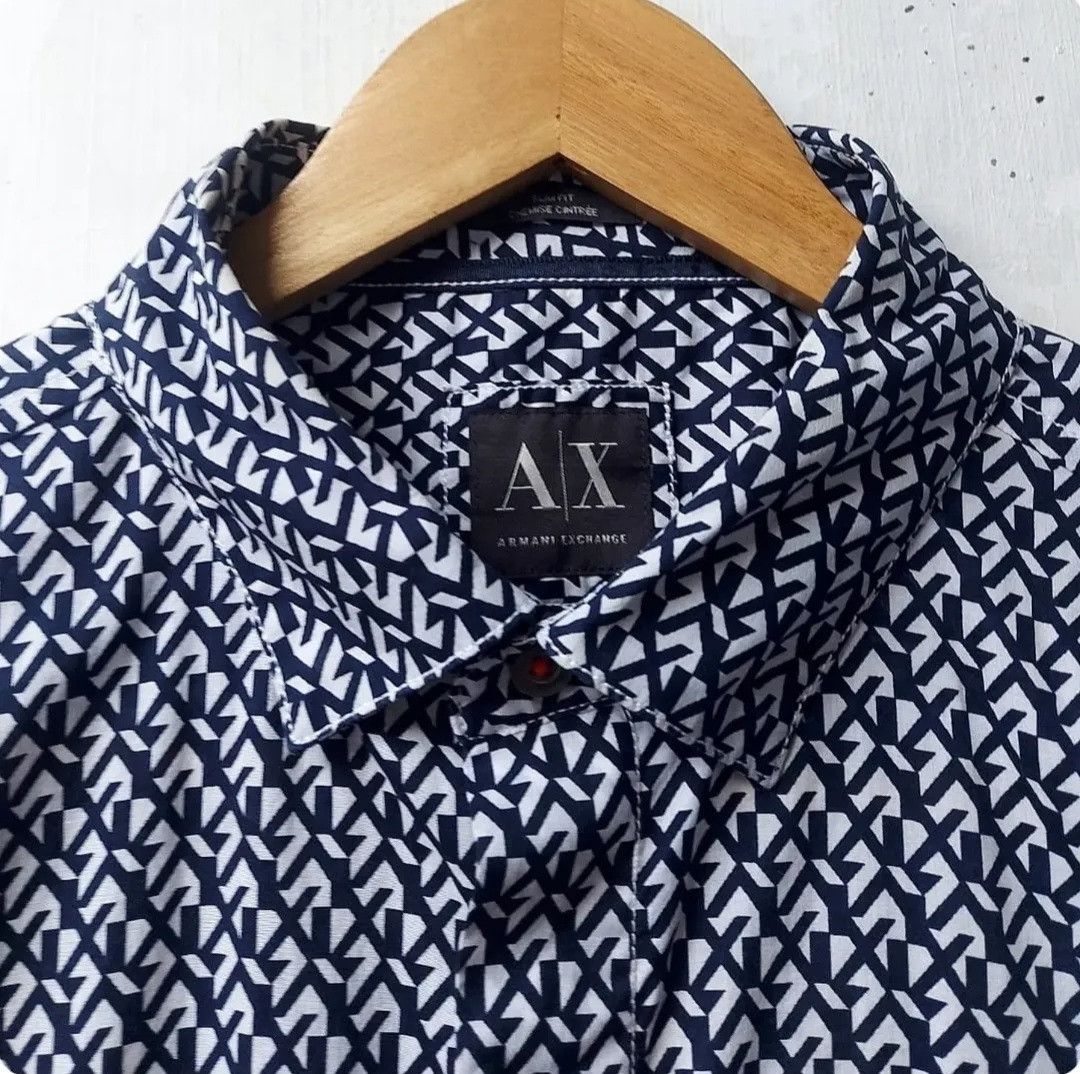 Armani Exchange Armani Exchange A-Spring 2013 Slim Fit Shirt Size US M / EU 48-50 / 2 - 3 Thumbnail