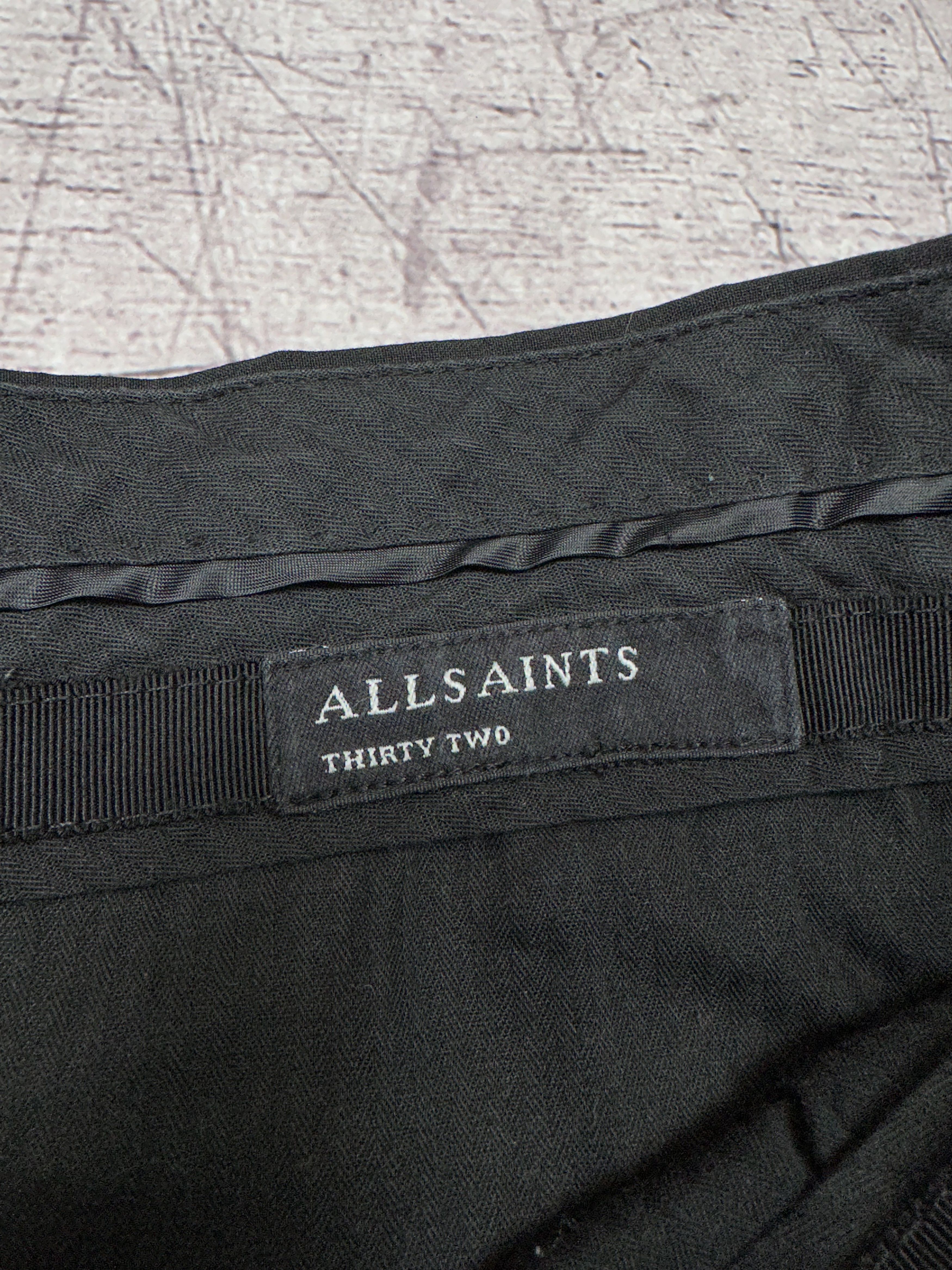 Allsaints Allsaints Siris Mens Wool Pants Trouser Size US 32 / EU 48 - 2 Thumbnail