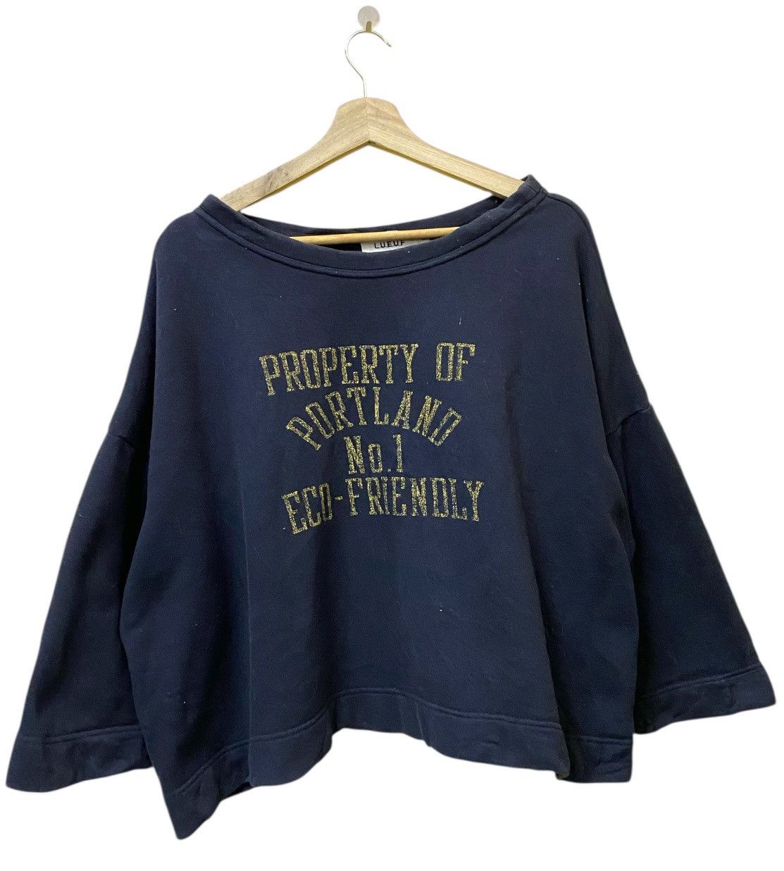 If Six Was Nine Property Of Portland L U E U F Crewneck Tee Size XL / US 12-14 / IT 48-50 - 1 Thumbnail