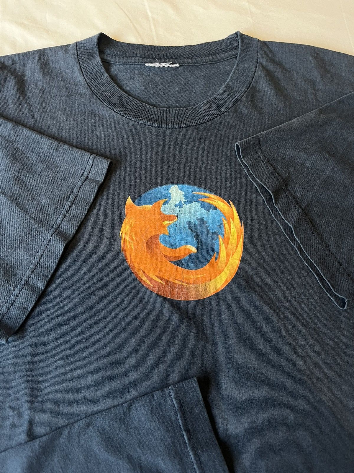 Other × Vintage Vintage Firefox rediscover the web T-shirt Size US XL / EU 56 / 4 - 8 Thumbnail