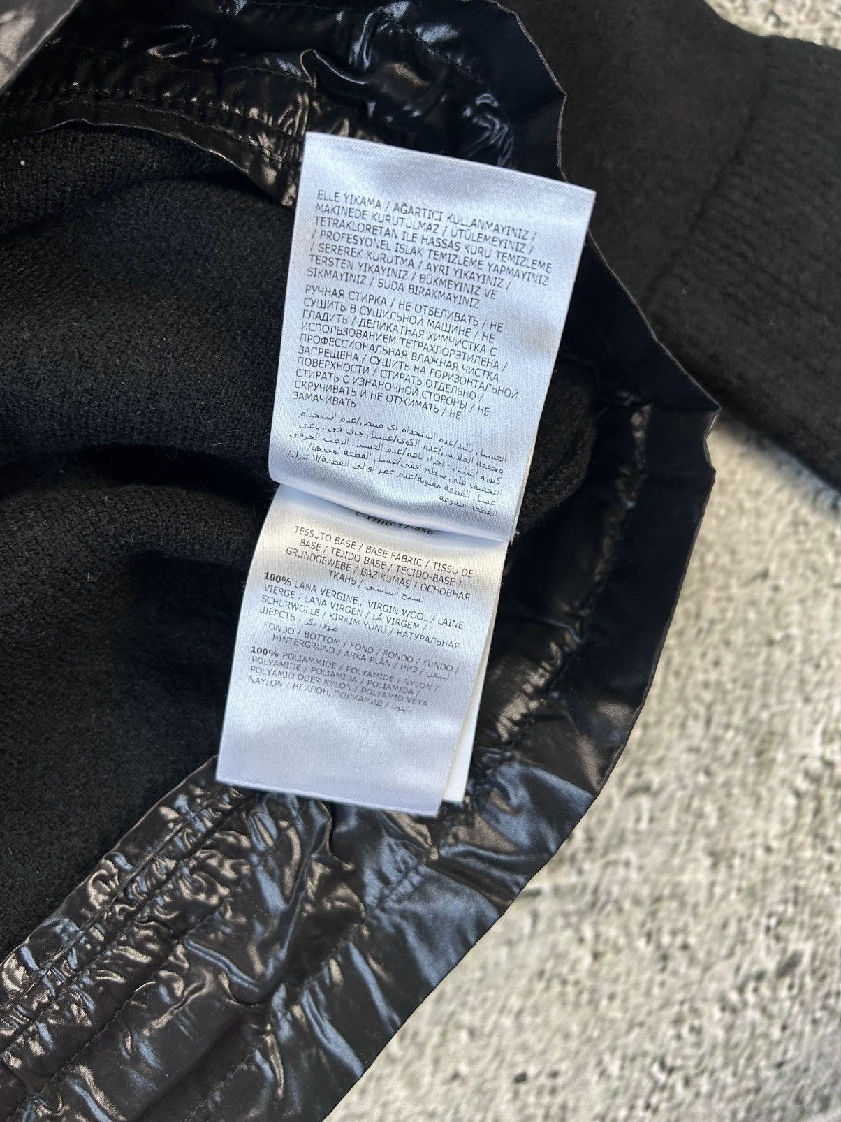 Moncler Moncler black sweater knit flared nylon hem shiny Size M / US 6-8 / IT 42-44 - 6 Thumbnail