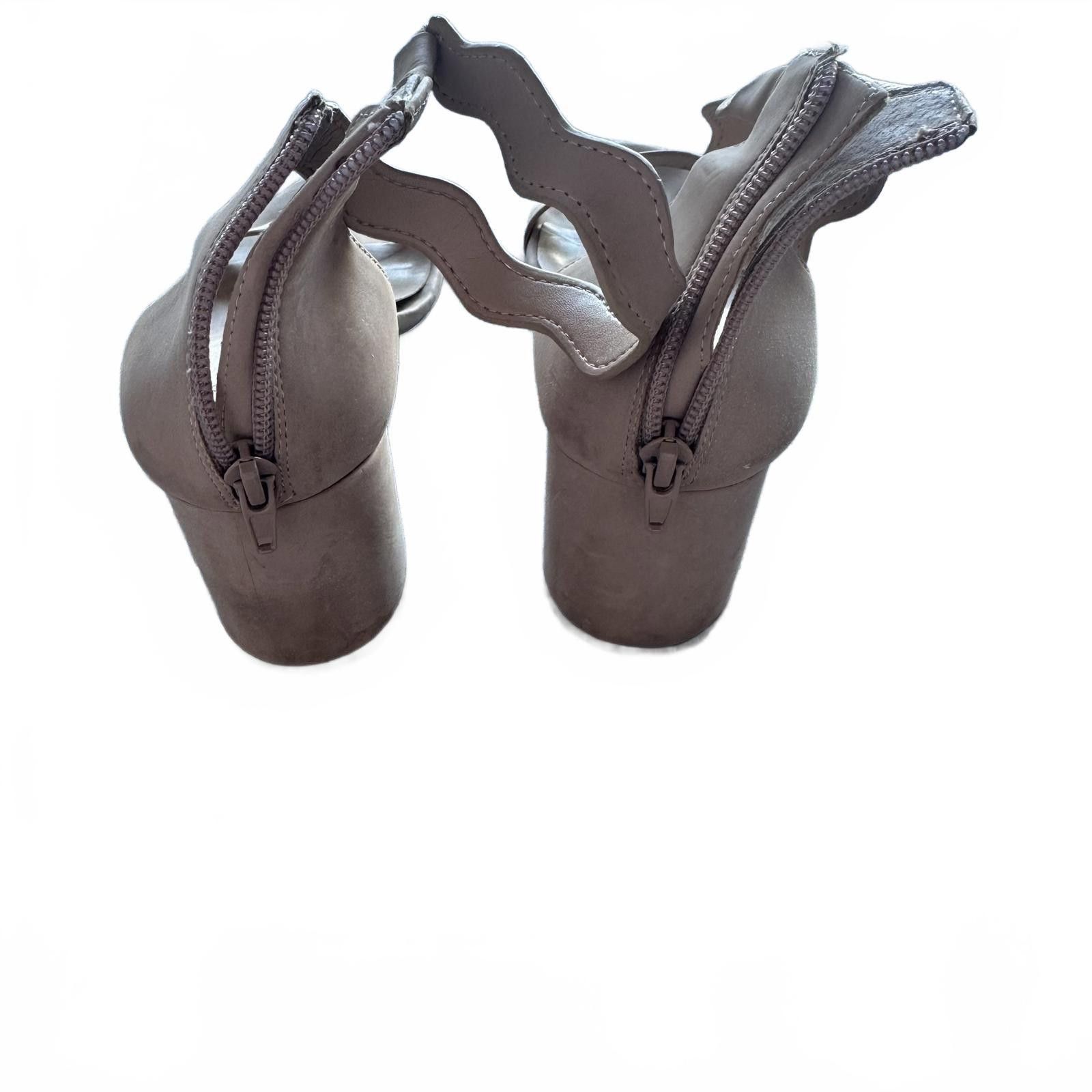 Designer Stylish Beige High Heels by INC Size US 9.5 / IT 39.5 - 3 Thumbnail