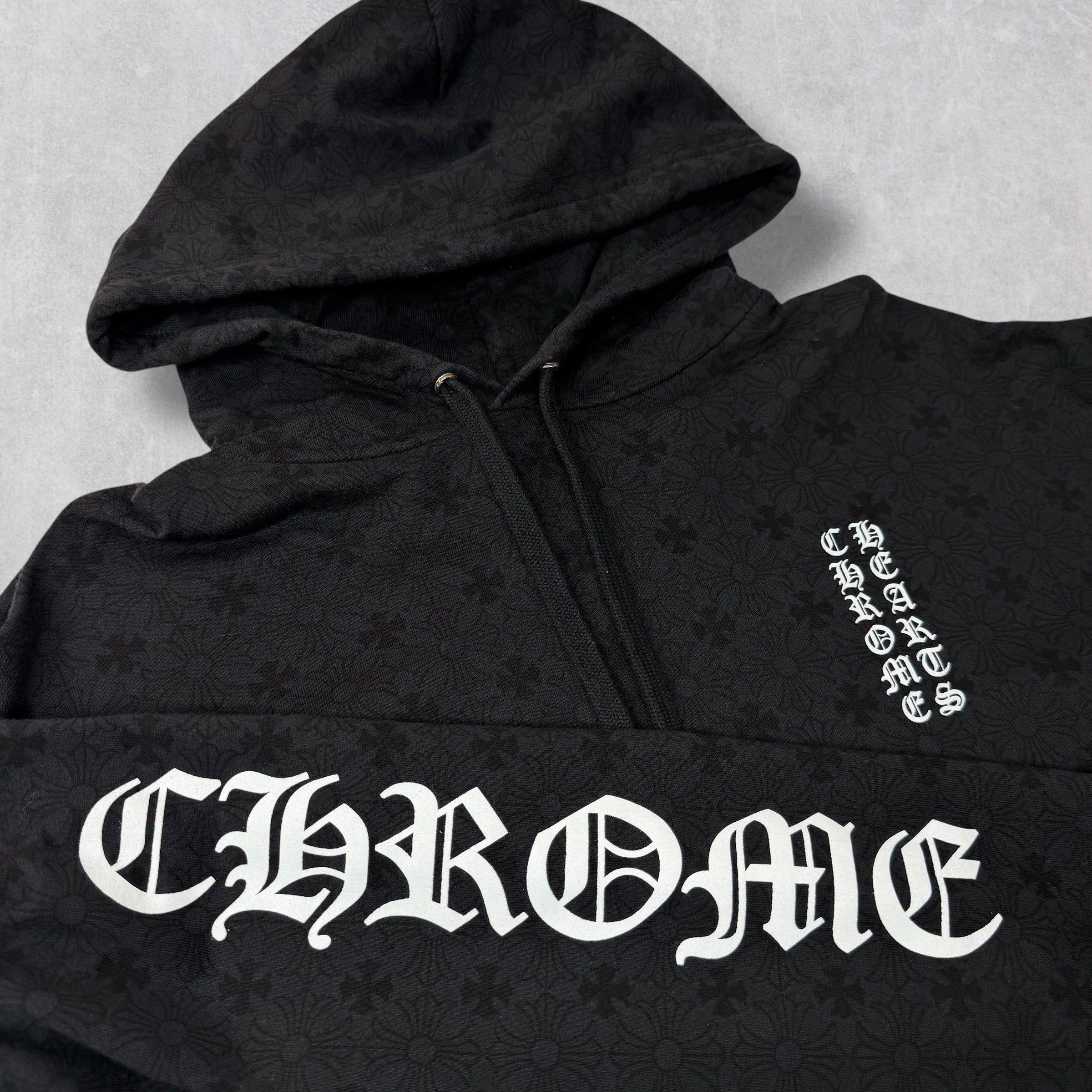 Chrome Hearts Chrome Hearts Monogram Horseshoe Hoodie XL Size US XXL / EU 58 / 5 - 3 Thumbnail
