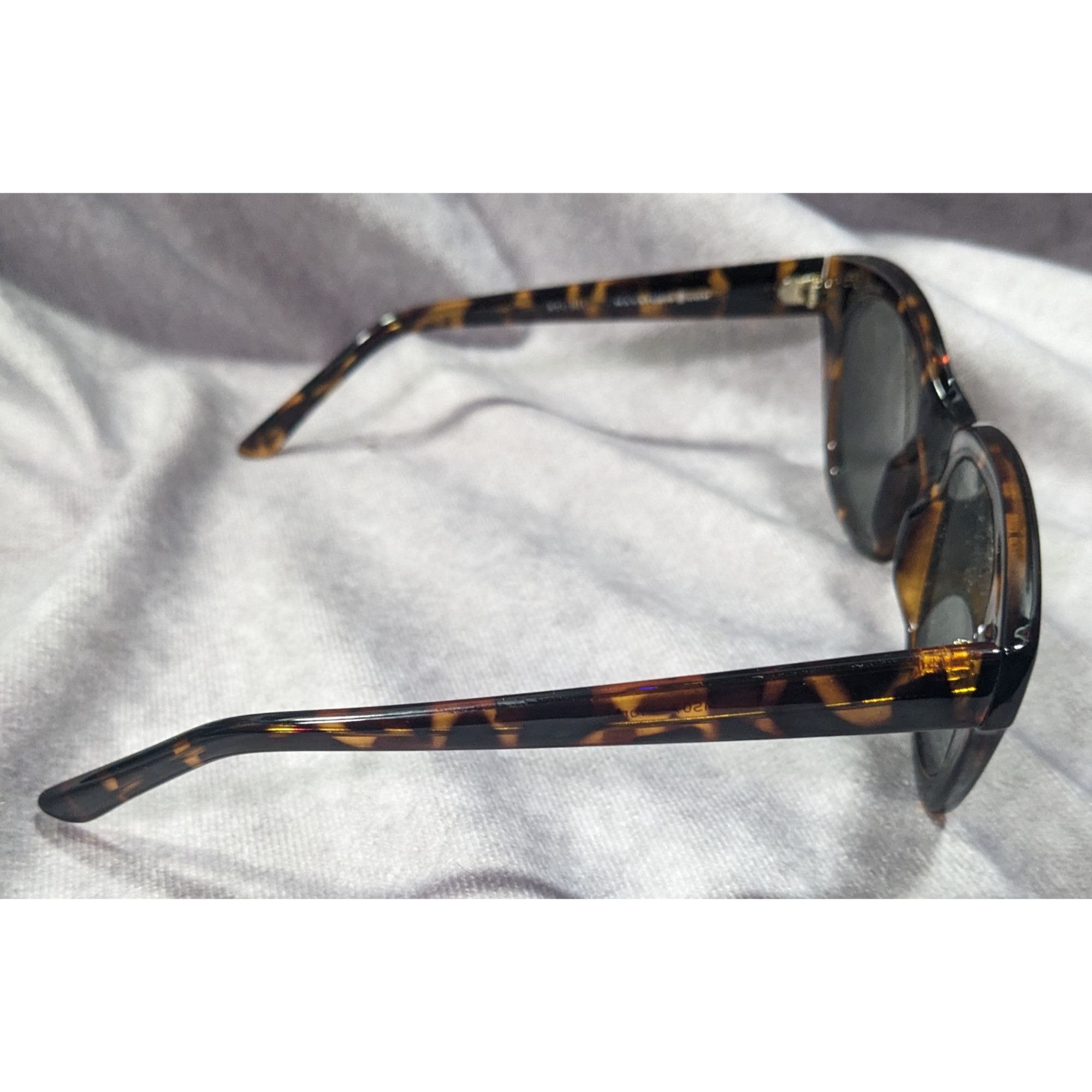 Other Max Studio MS07 Tort GN Retro Chunky Tortoise Sunglasses Size ONE SIZE - 3 Thumbnail