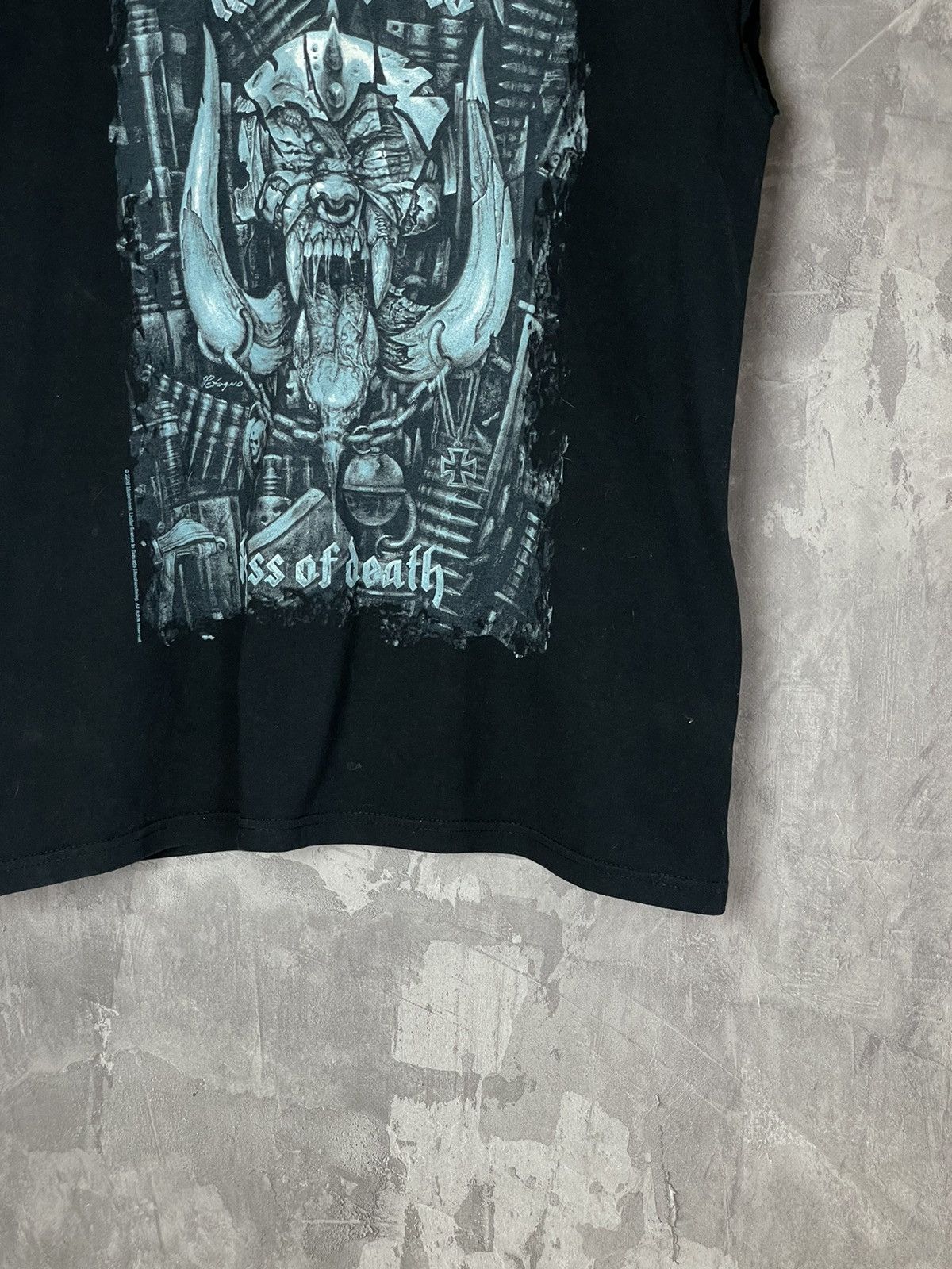 Band Tees × Vintage Vintage Motorhead England Big Printed Skulls Rock 2006 Tee Size US M / EU 48-50 / 2 - 7 Thumbnail