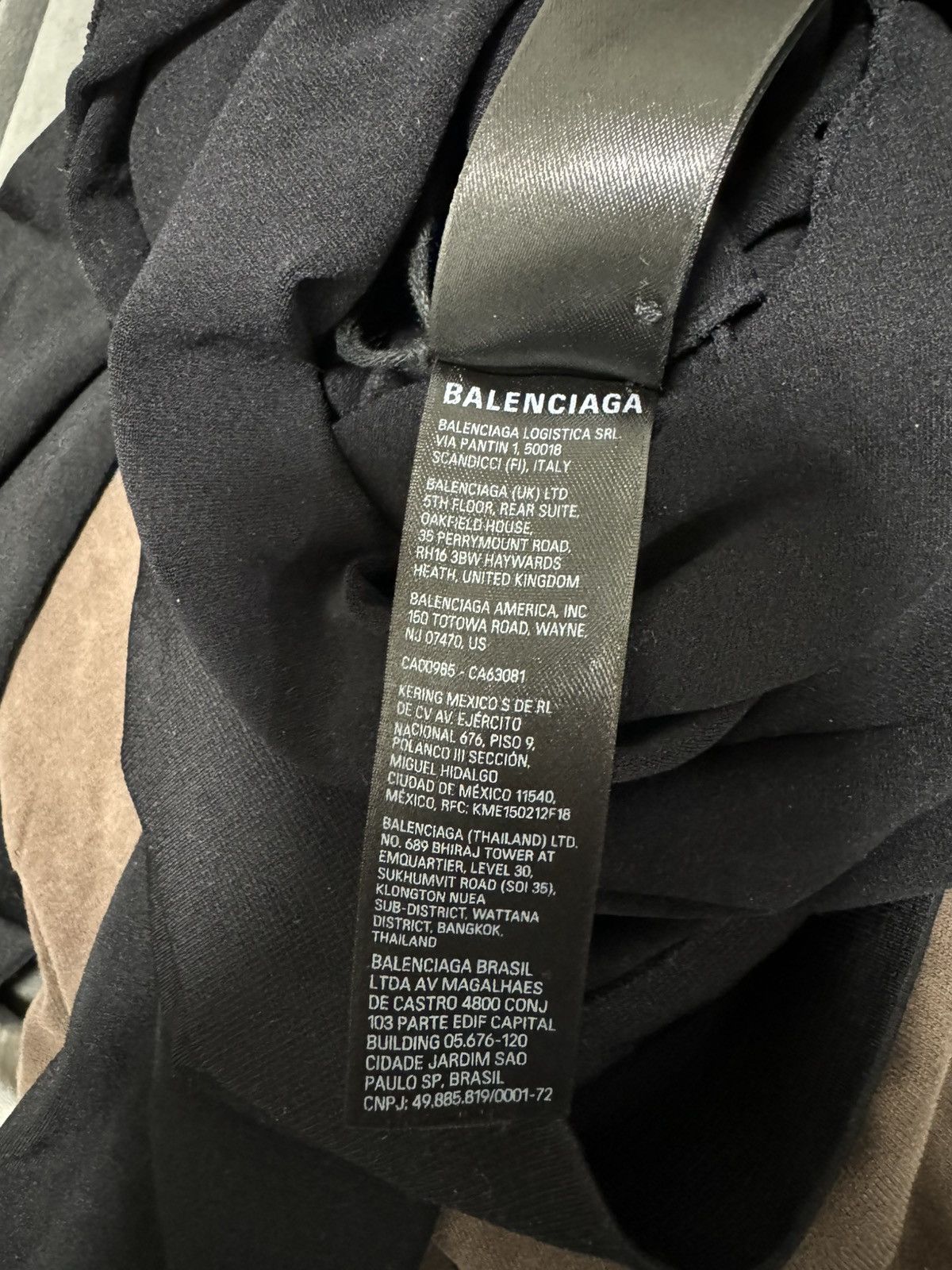 Balenciaga Women’s Balenciaga Long Sleeve Black Mini Dress Size L / US 10 / IT 46 - 22 Thumbnail