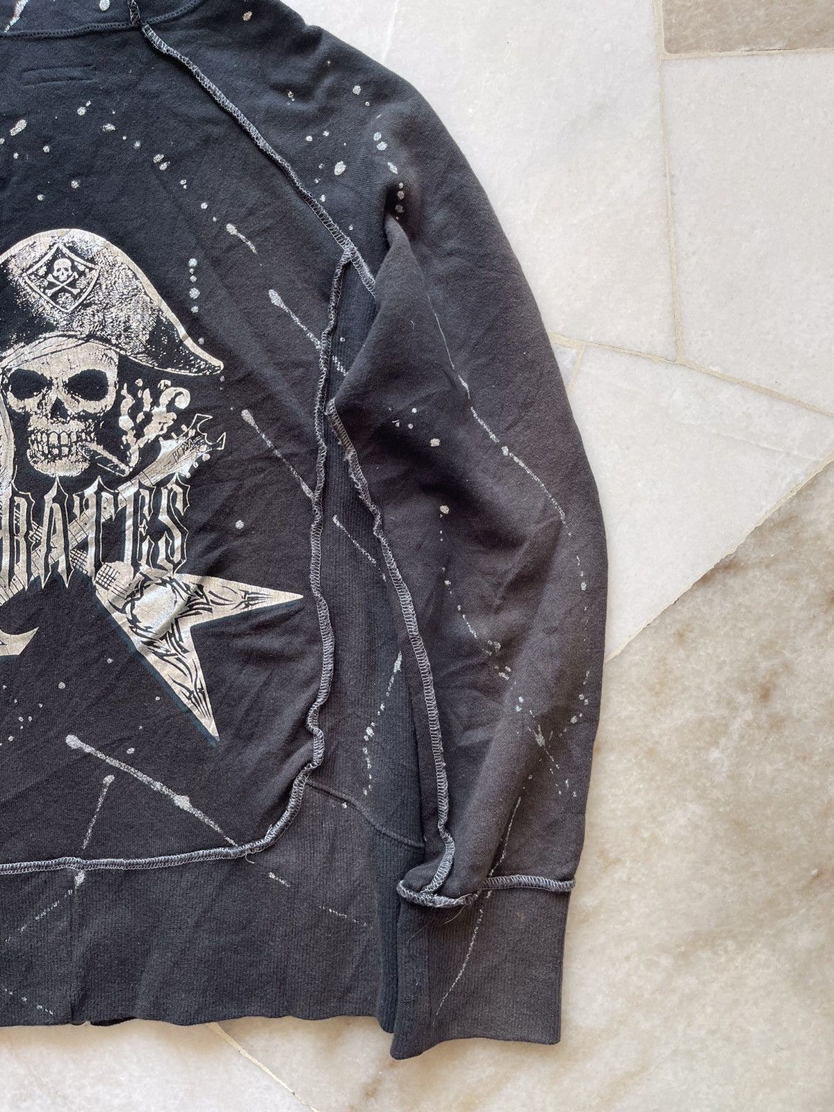 Obelisk 2000s Obelisk Skull Pirate Hoodie Size US S / EU 44-46 / 1 - 12 Thumbnail