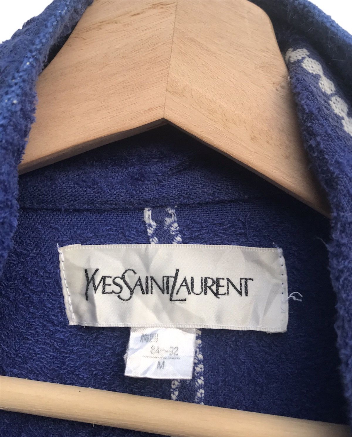Vintage × Yves Saint Laurent Vintage YvesSaintLaurent Button Ups Robe Size US M / EU 48-50 / 2 - 10 Thumbnail